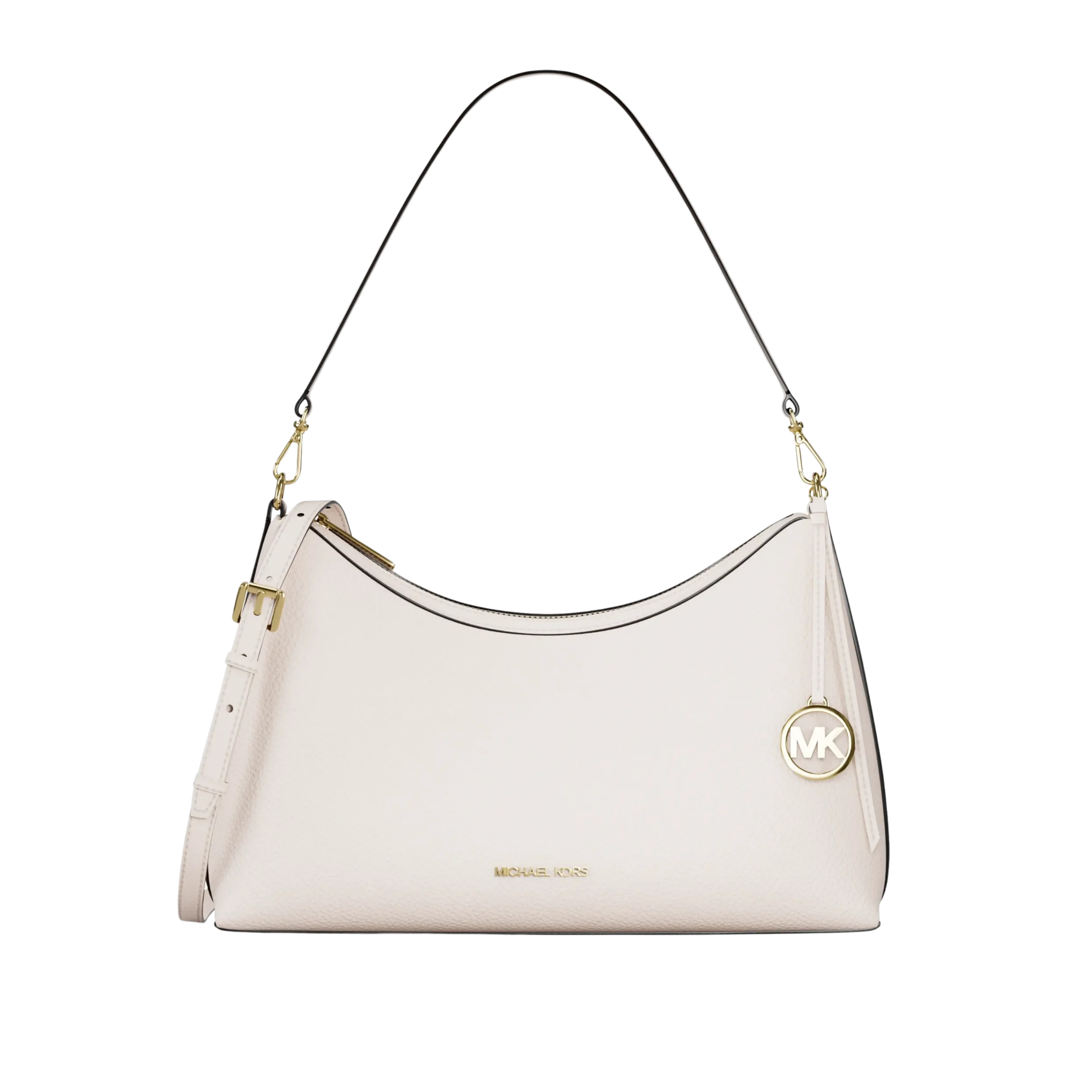 Michael Kors Women Sammy Medium Pebbled Leather Convertible Shoulder Bag - Lt Cream