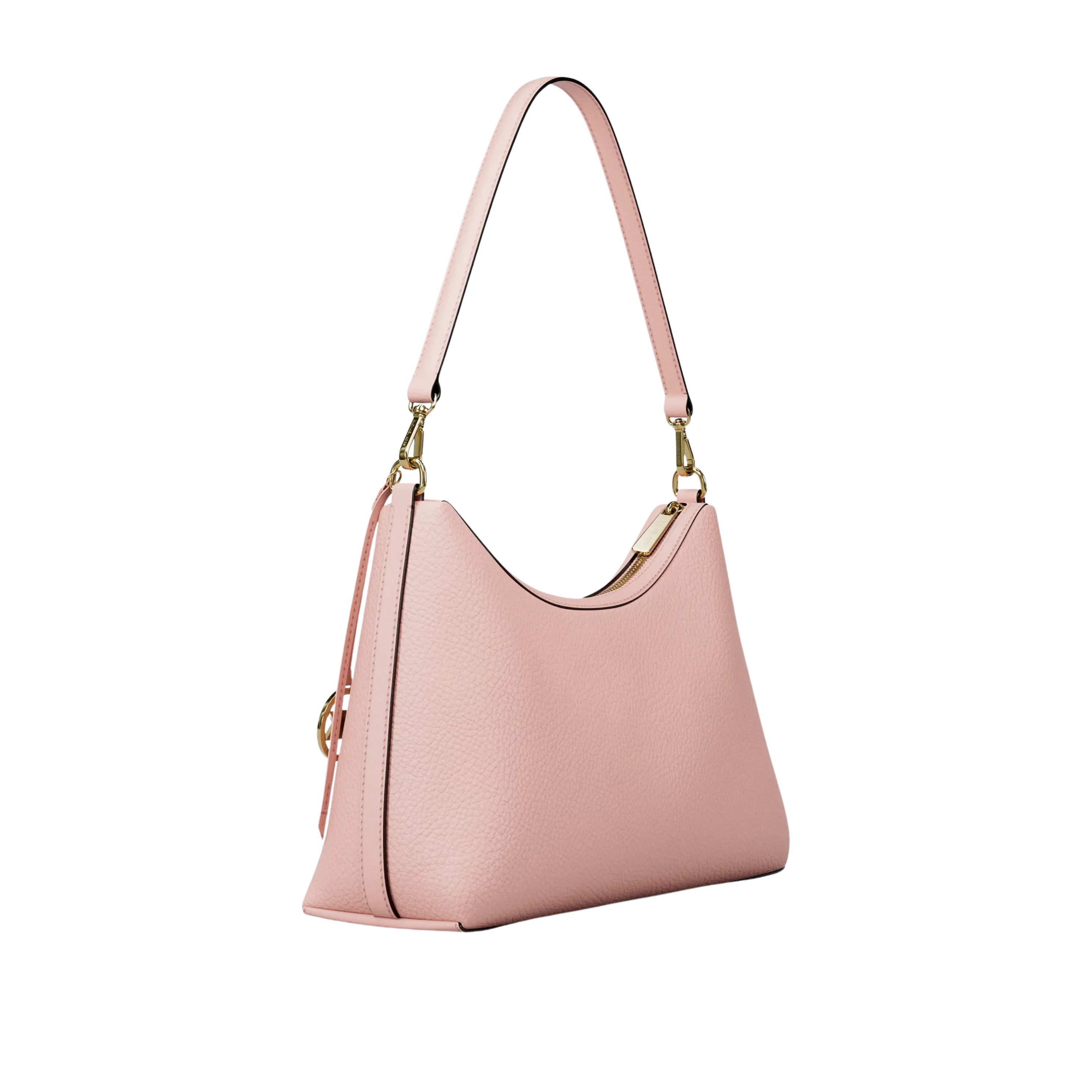 Michael Kors Women Sammy Medium Pebbled Leather Convertible Shoulder Bag - Powder Blush