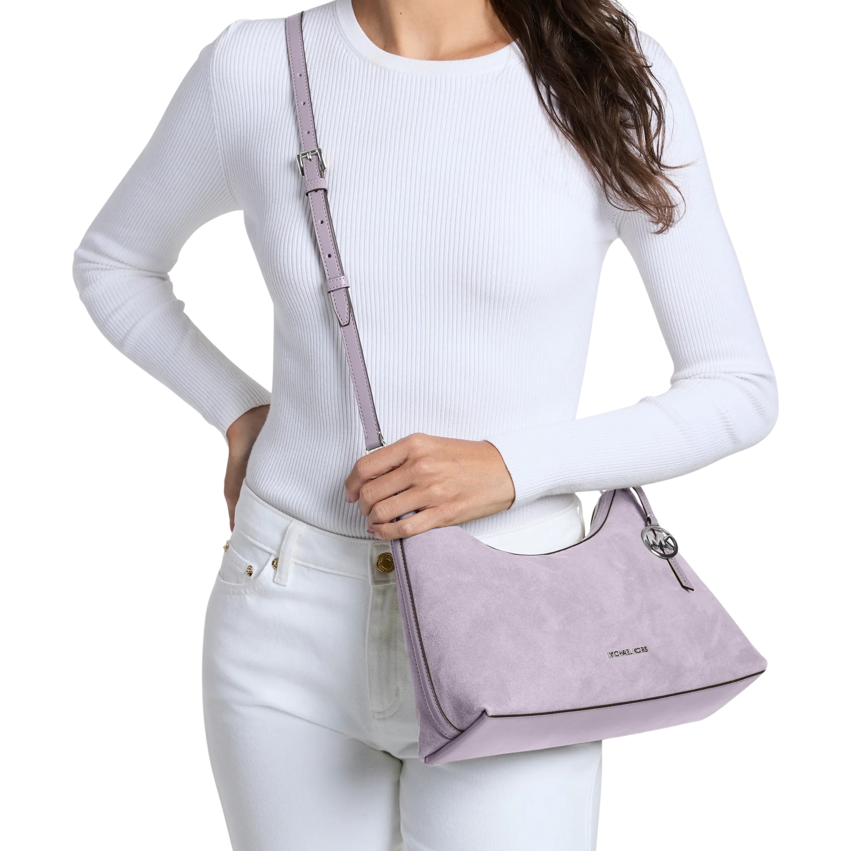 Michael Kors Women Sammy Medium Convertible Shoulder Bag - Lilac