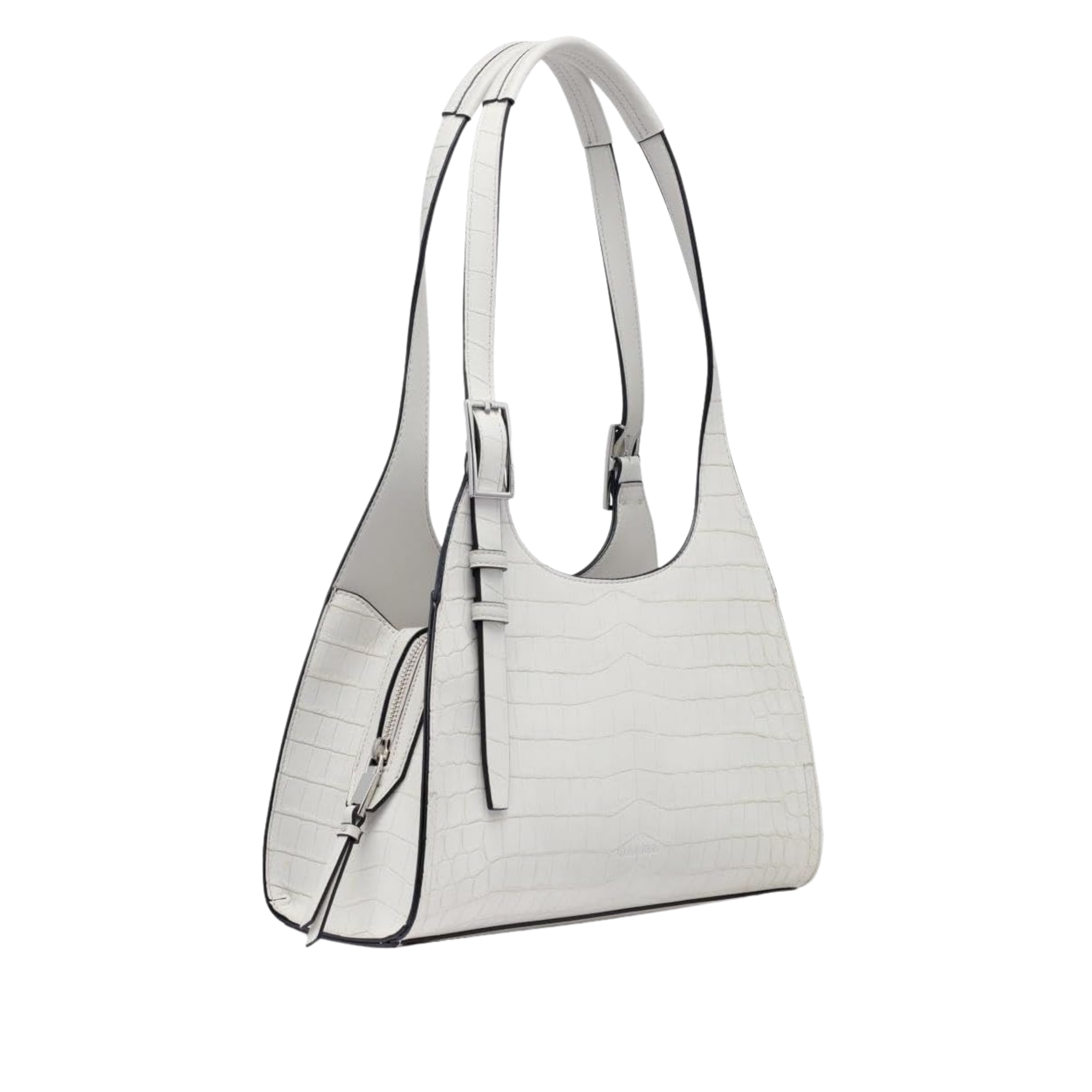 Calvin Klein Women Quill Triple Compartment Satchel Bag - Beach Pebble