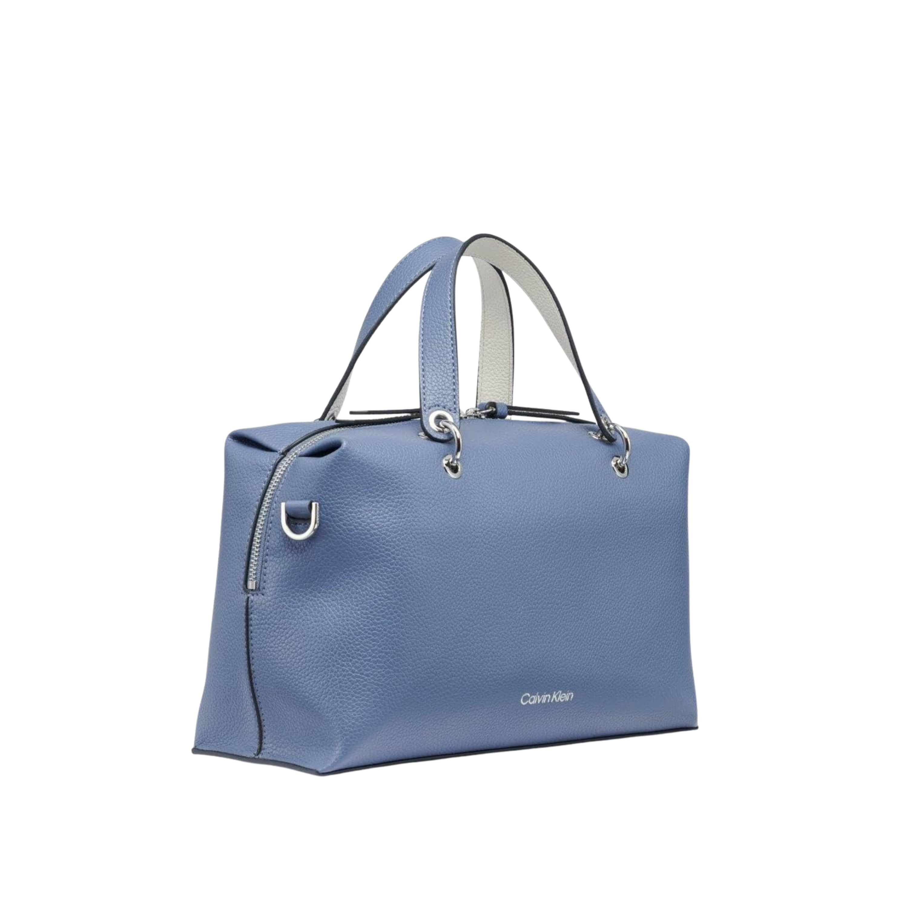 Calvin Klein Women Cali Satchel Bag - Folkstone Grey