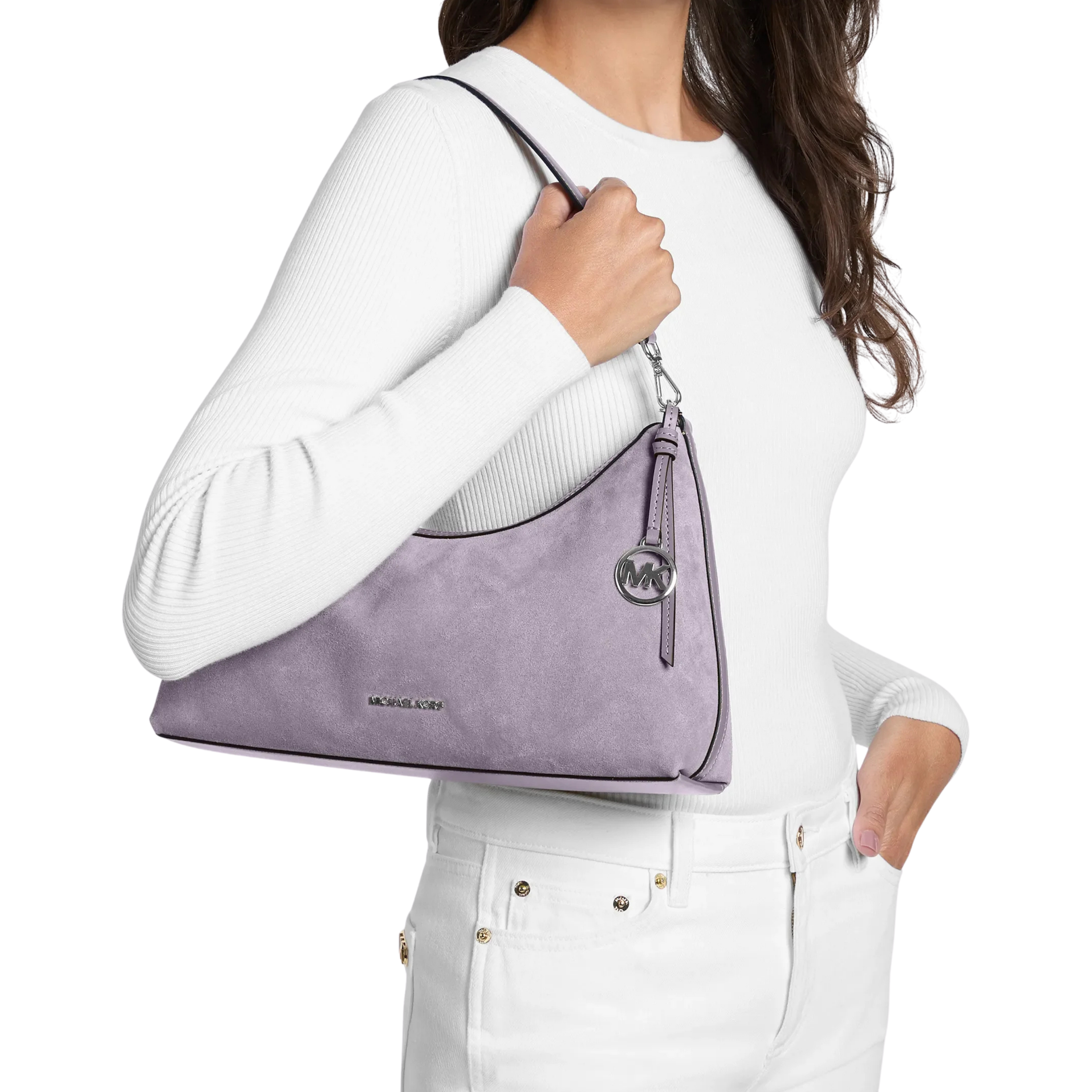 Michael Kors Women Sammy Medium Convertible Shoulder Bag - Lilac