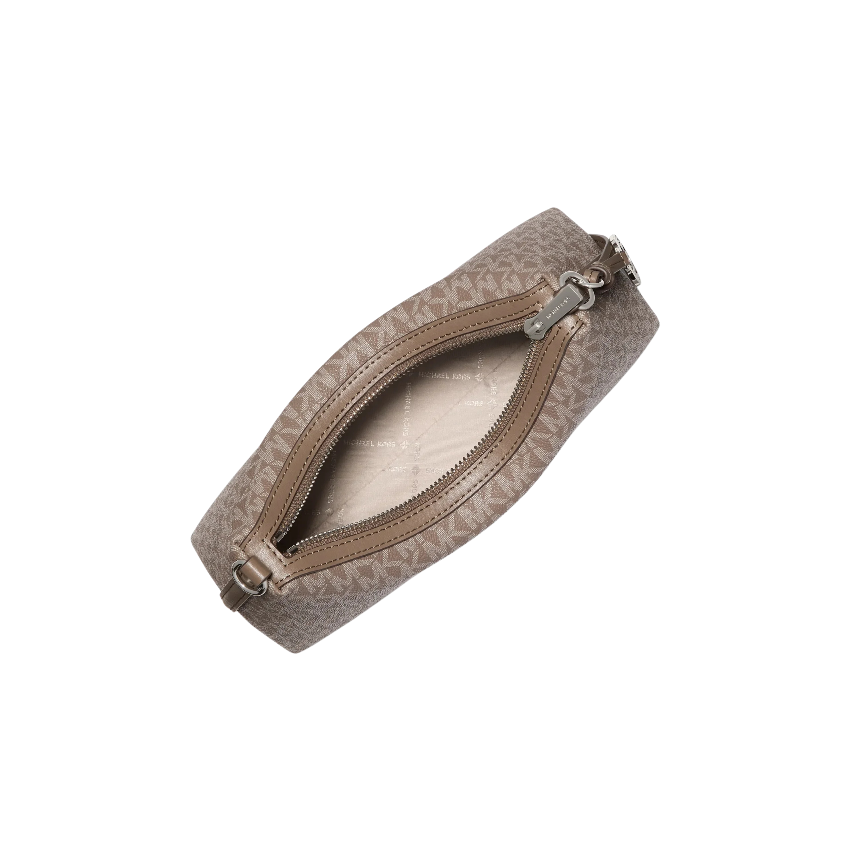 Michael Kors Women Sammy Small Signature Logo Convertible Crossbody Bag - Mushroom