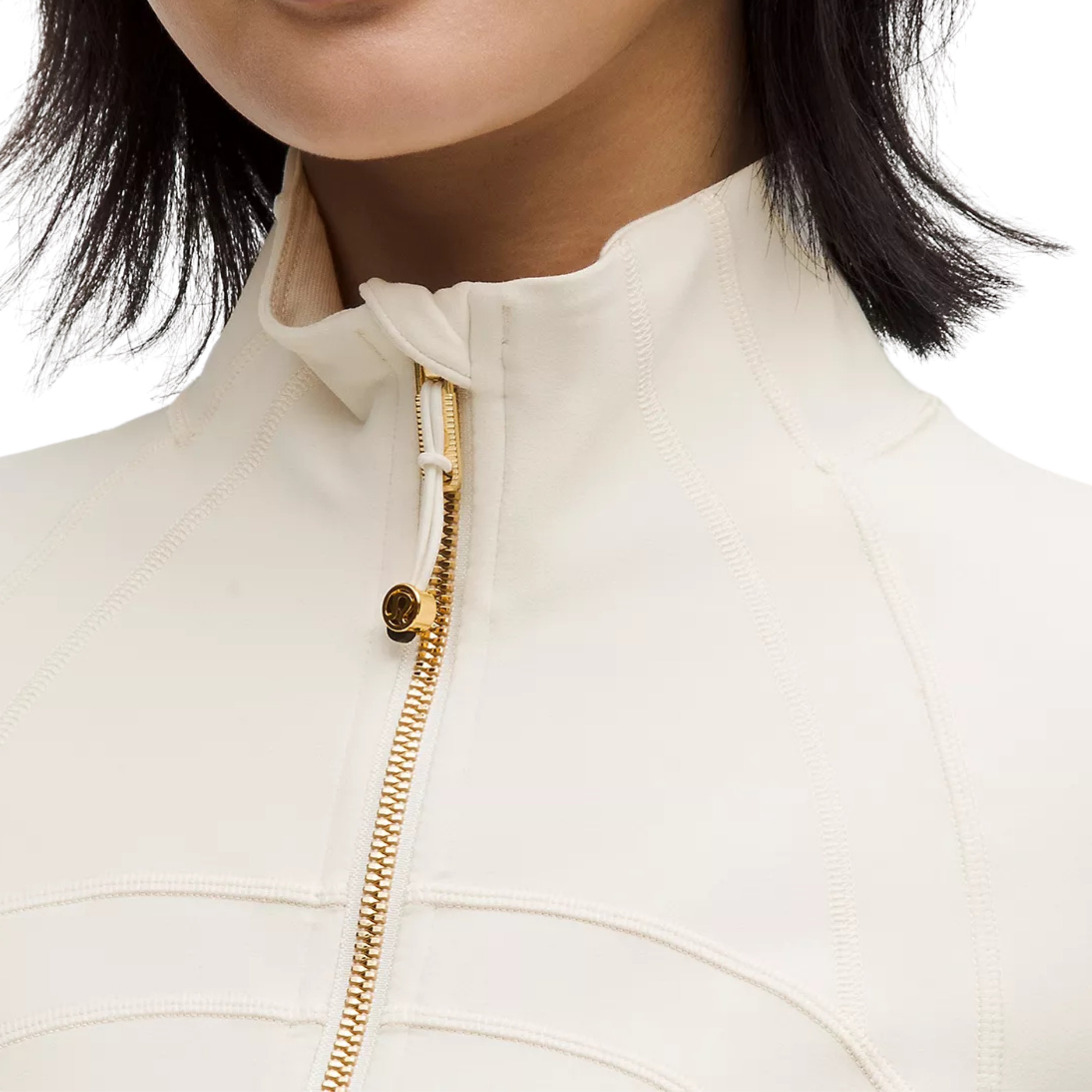 Lululemon Define Jacket - Light Ivory Gold