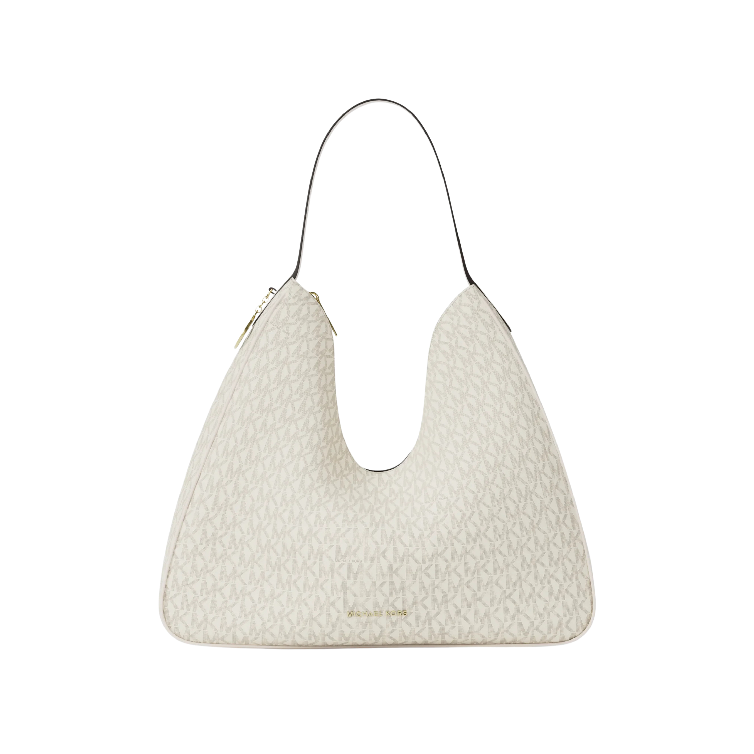 Michael Kors Women Nayla Medium Signature Logo Shoulder Bag - Lt Cream Multi