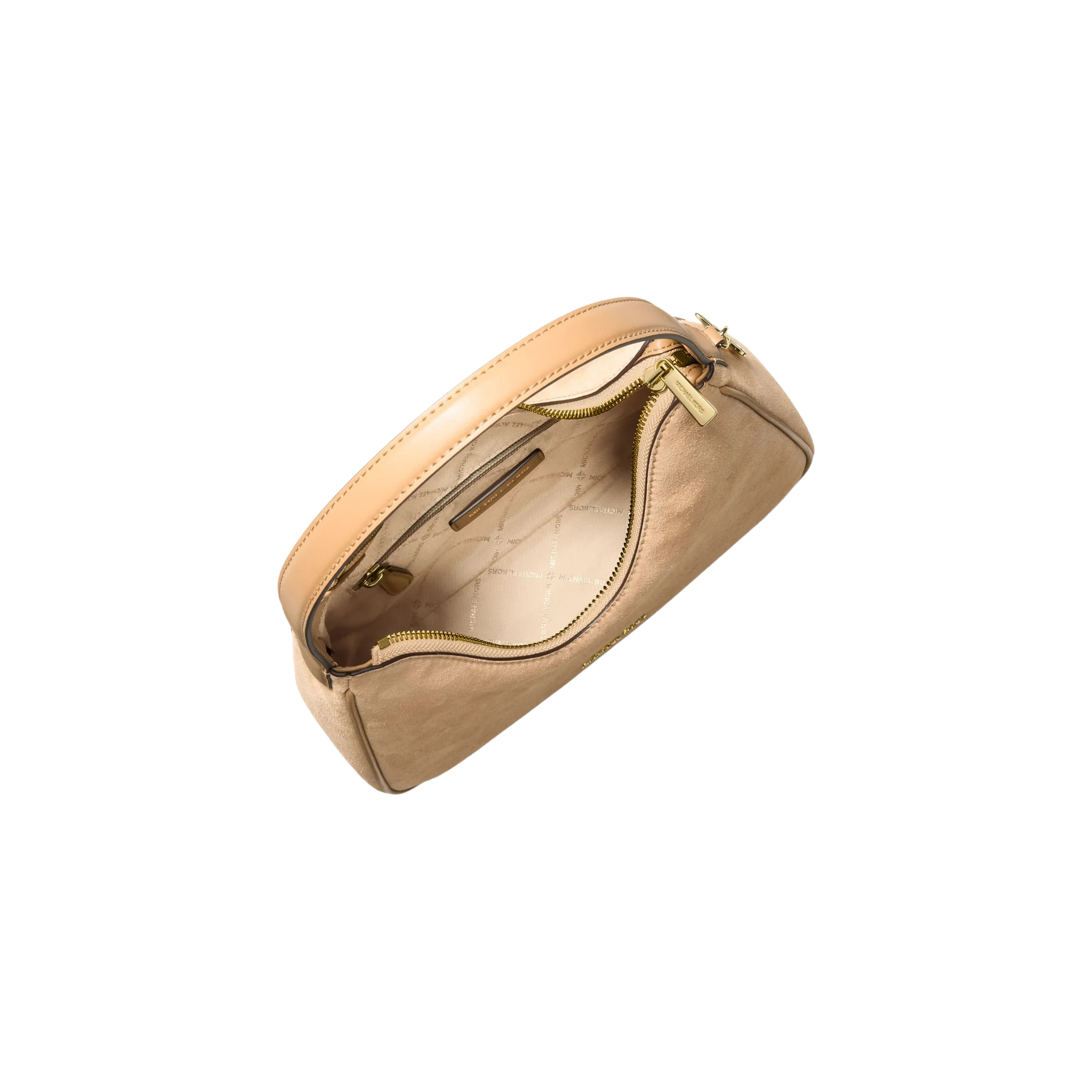 Michael Kors Women Nayla Small Hobo Shoulder Bag - Camel