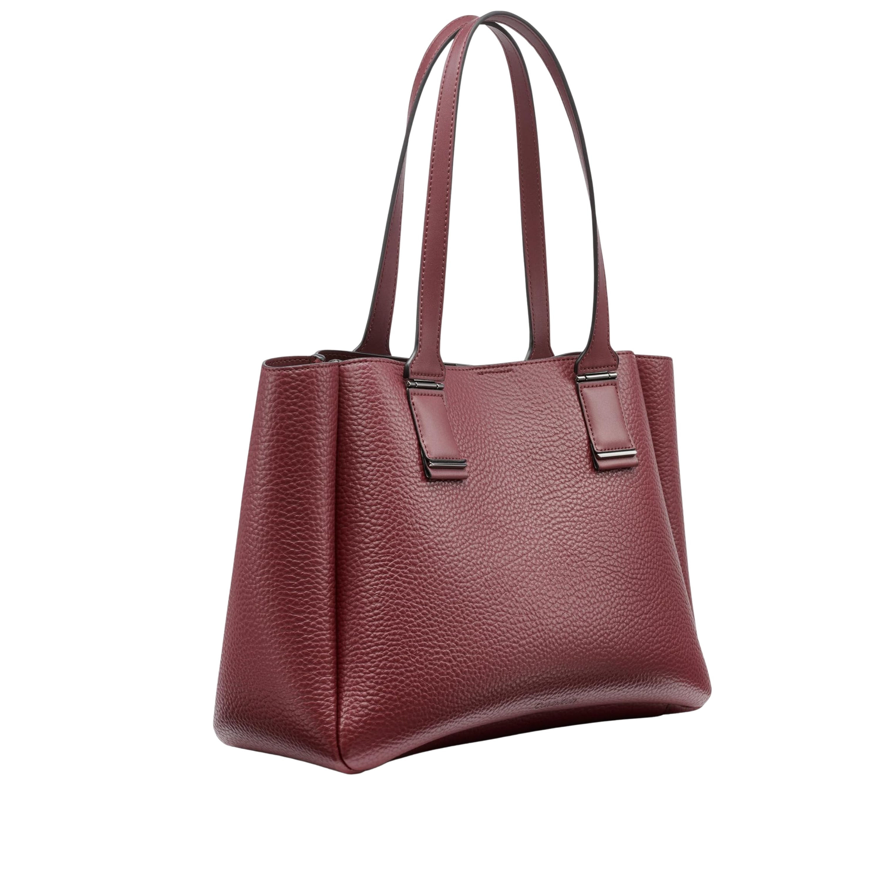 Calvin Klein Women Jett Organizational Tote Bag - Deep Rouge