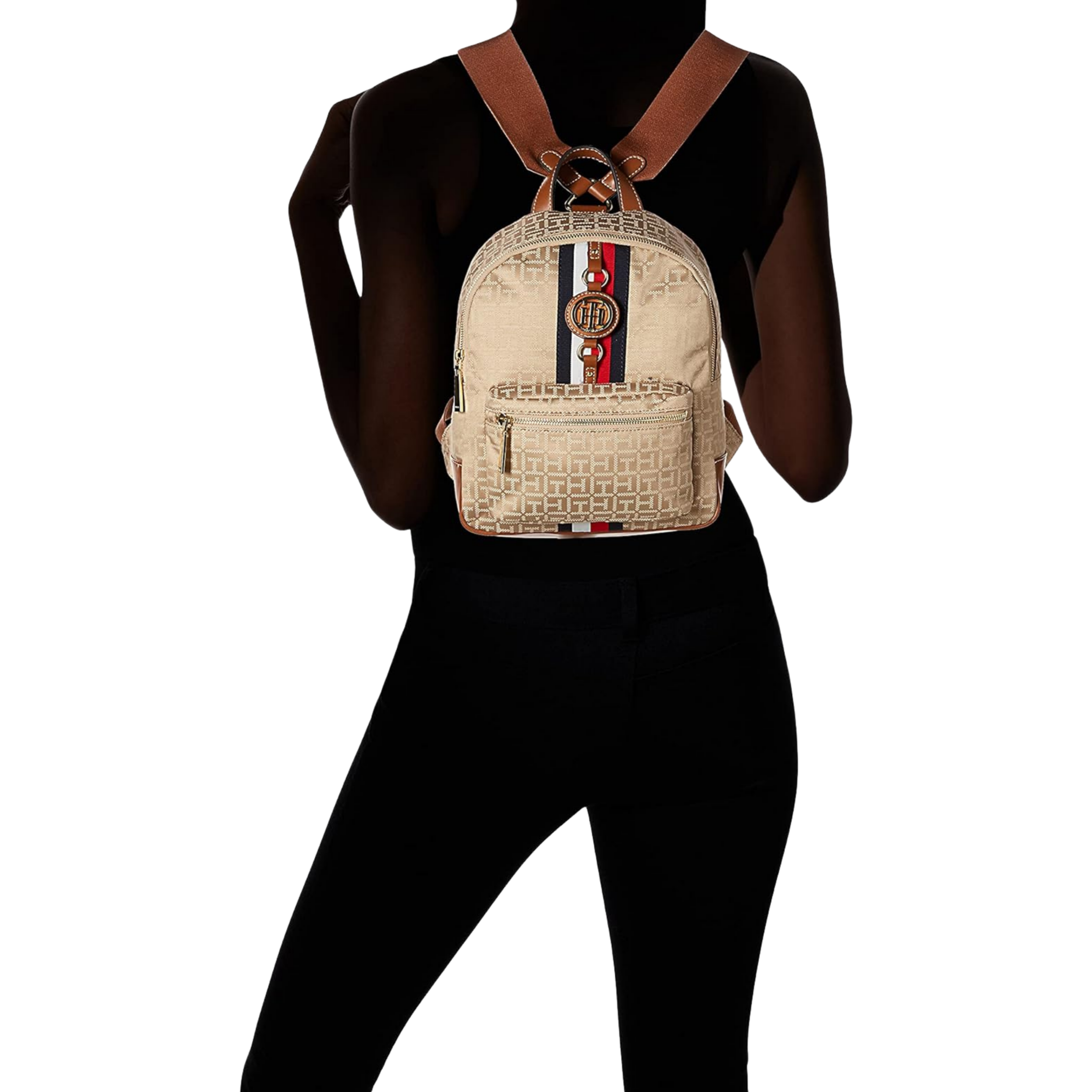Tommy Hilfiger Women Jaden Plus Mini Backpack - Cognac