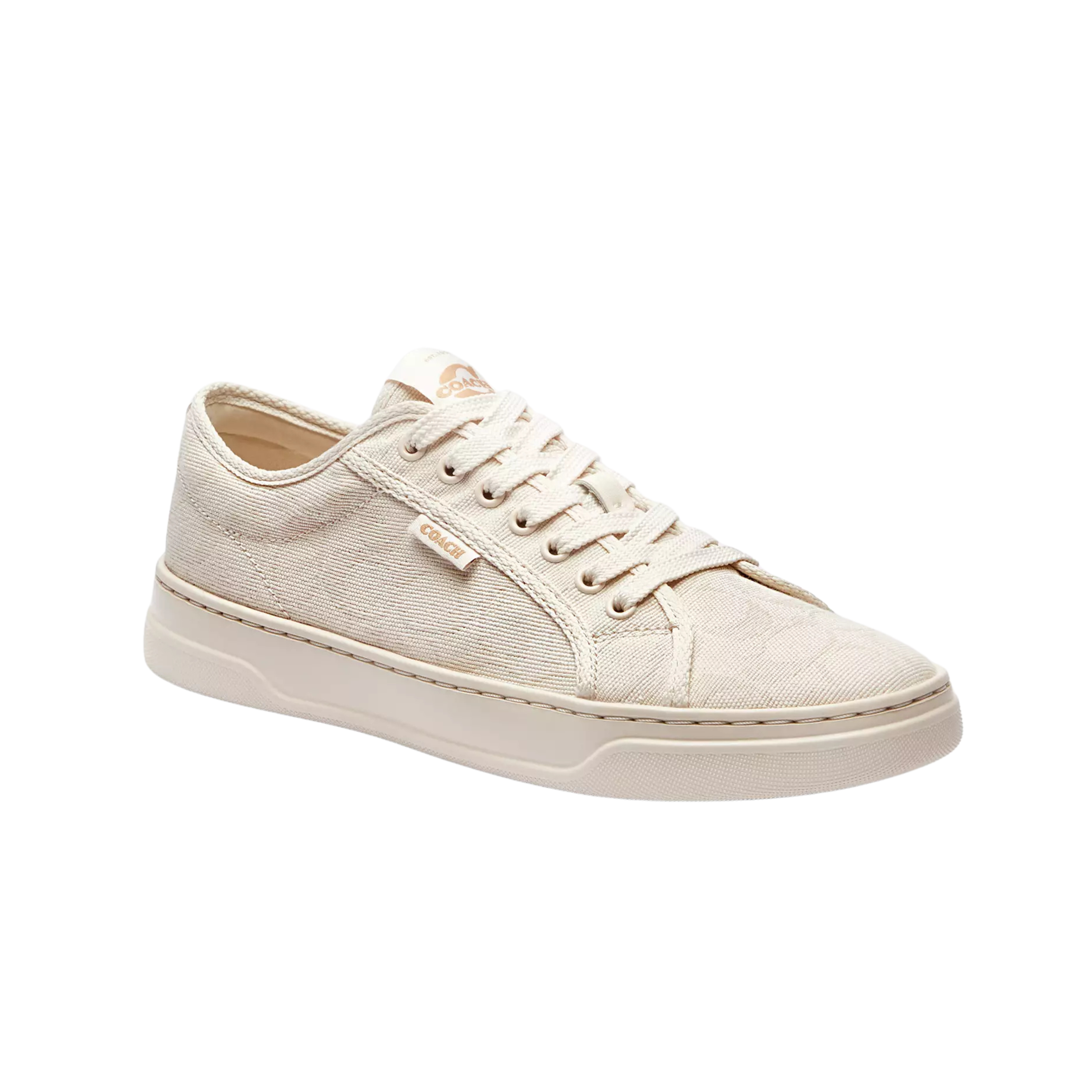 Coach Women's Canvas Sneaker - Chalk
