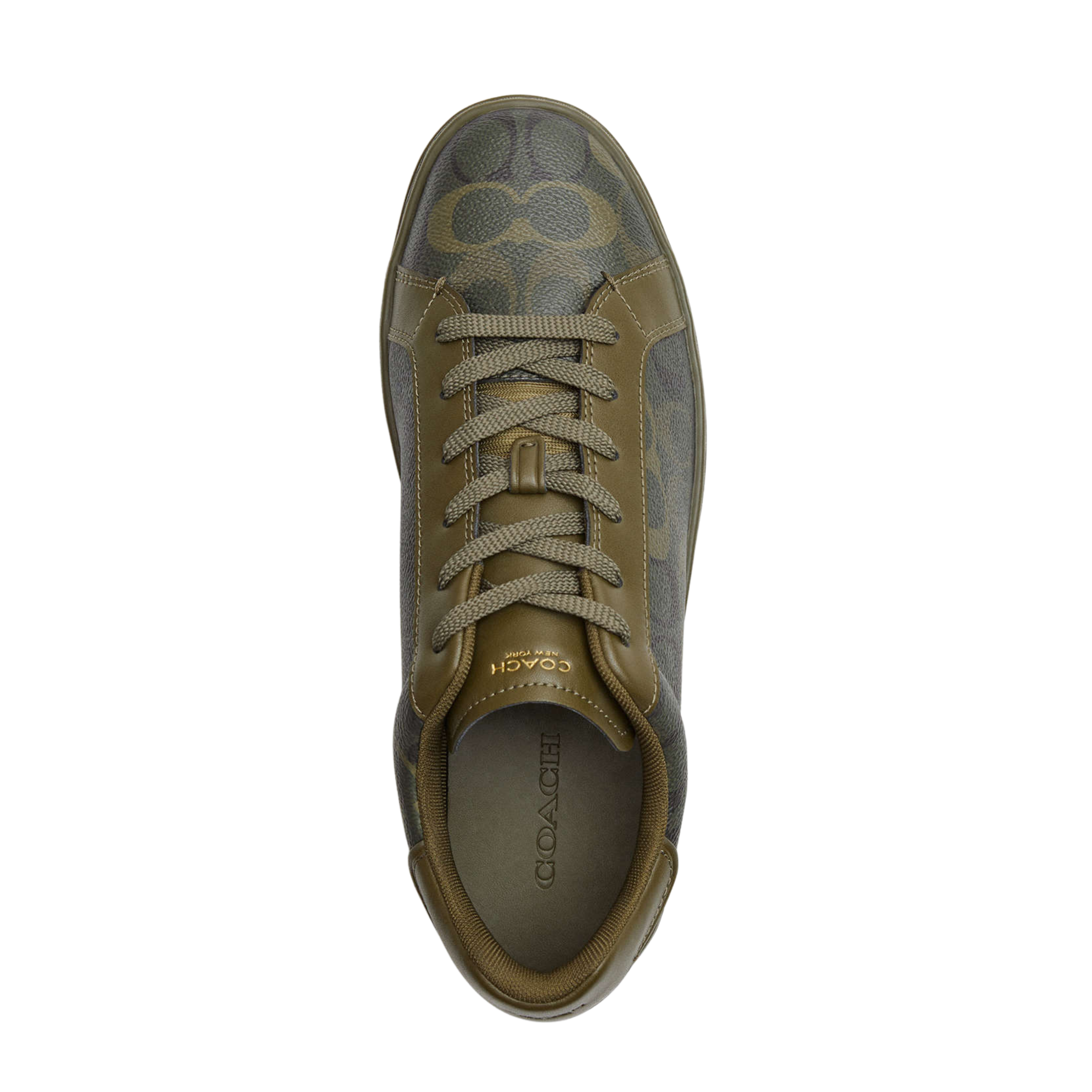 Coach Men's High Line Sneaker - Camo Olive