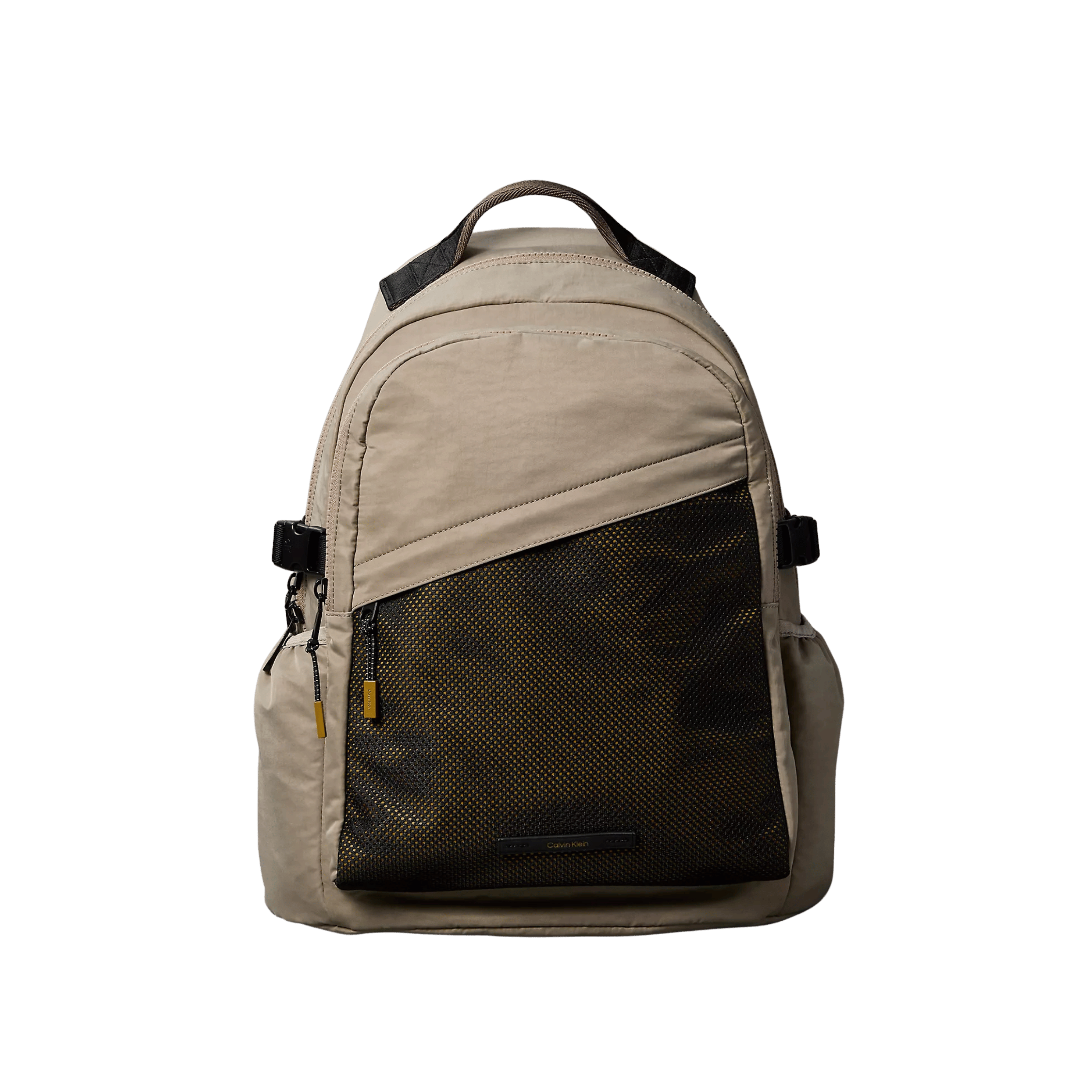 Calvin Klein Men Mesh Front Round Backpack - Desert Taupe