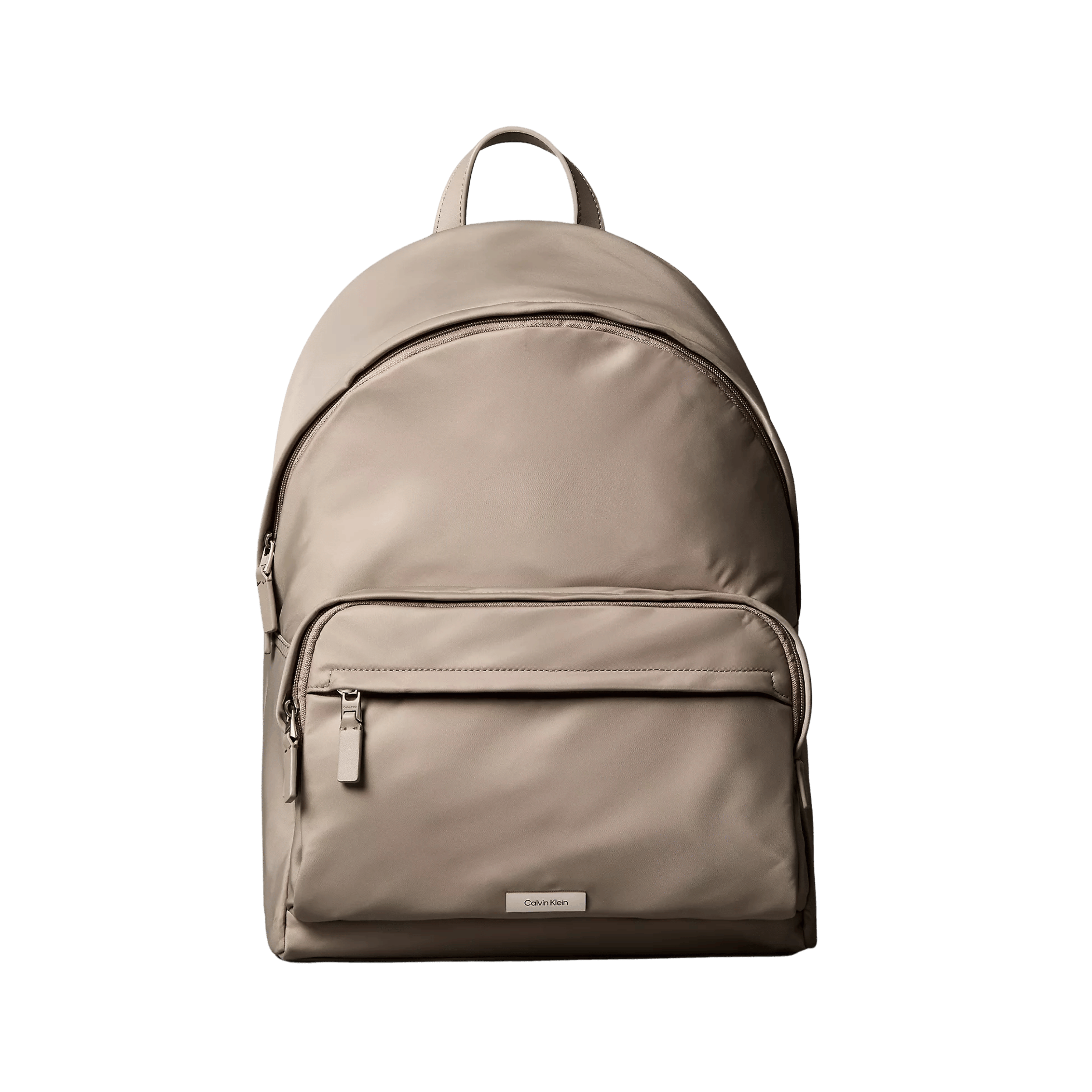 Calvin Klein Men Matte Nylon Backpack - Desert Taupe