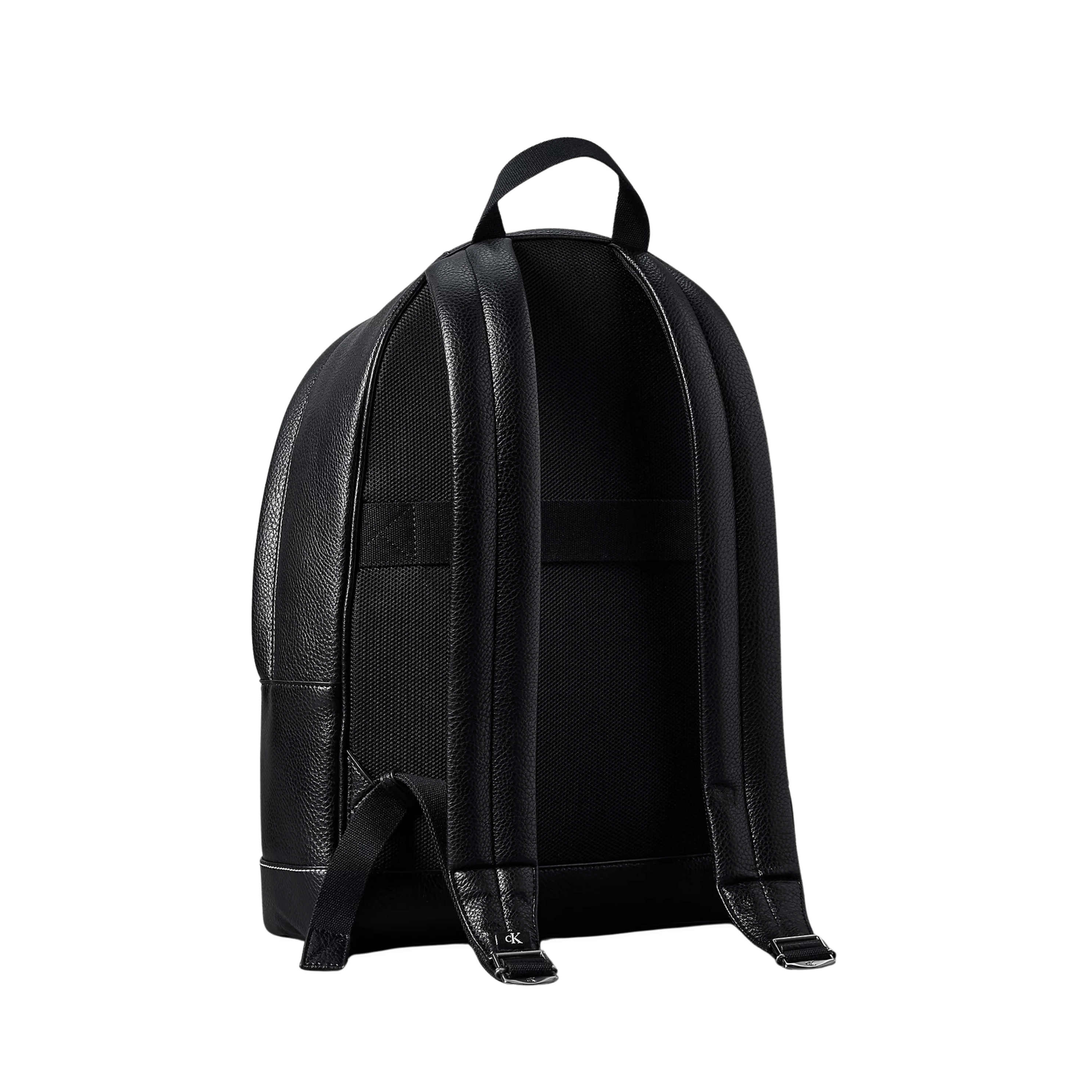 Calvin Klein Men Bold Pebble Round Backpack - Black