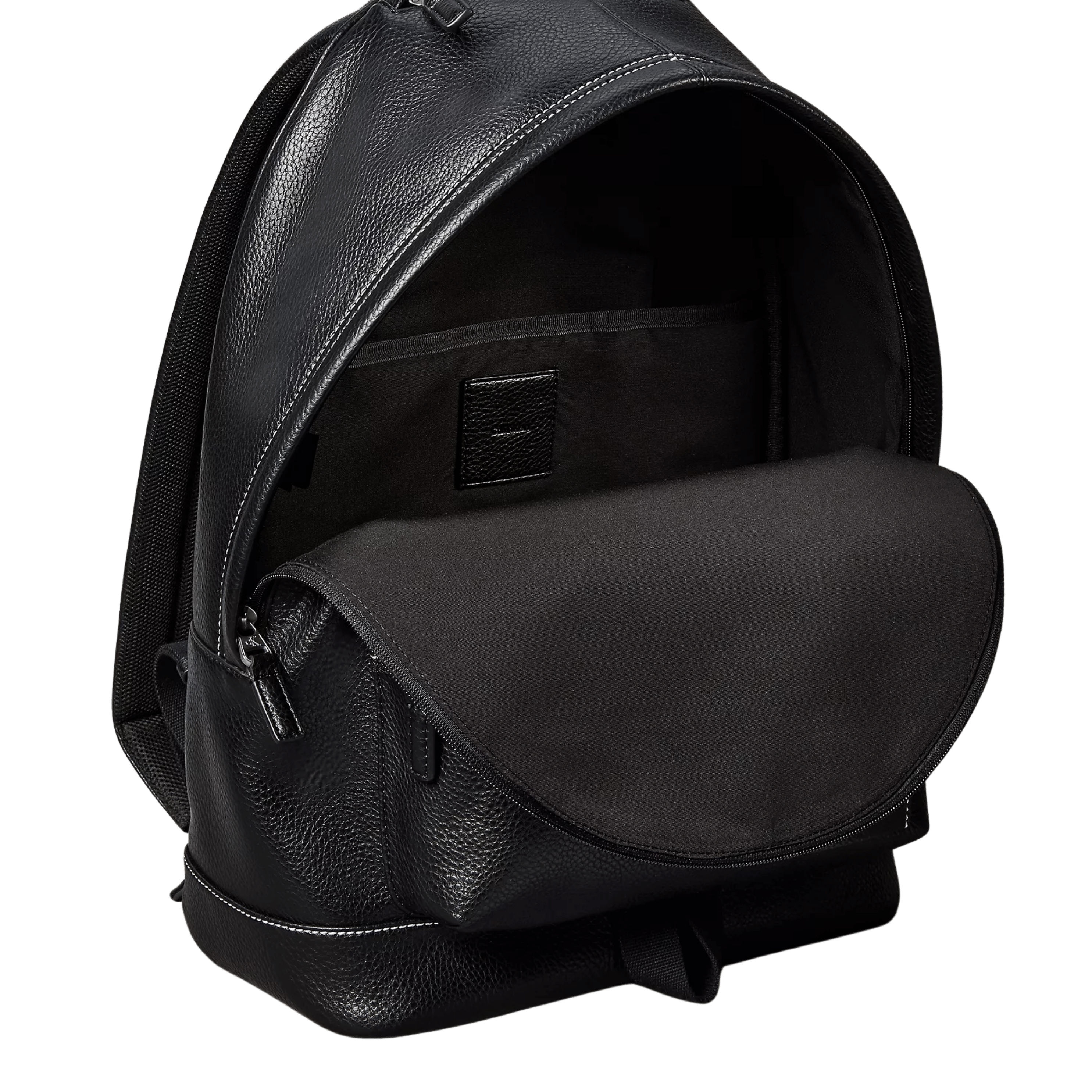 Calvin Klein Men Bold Pebble Round Backpack - Black