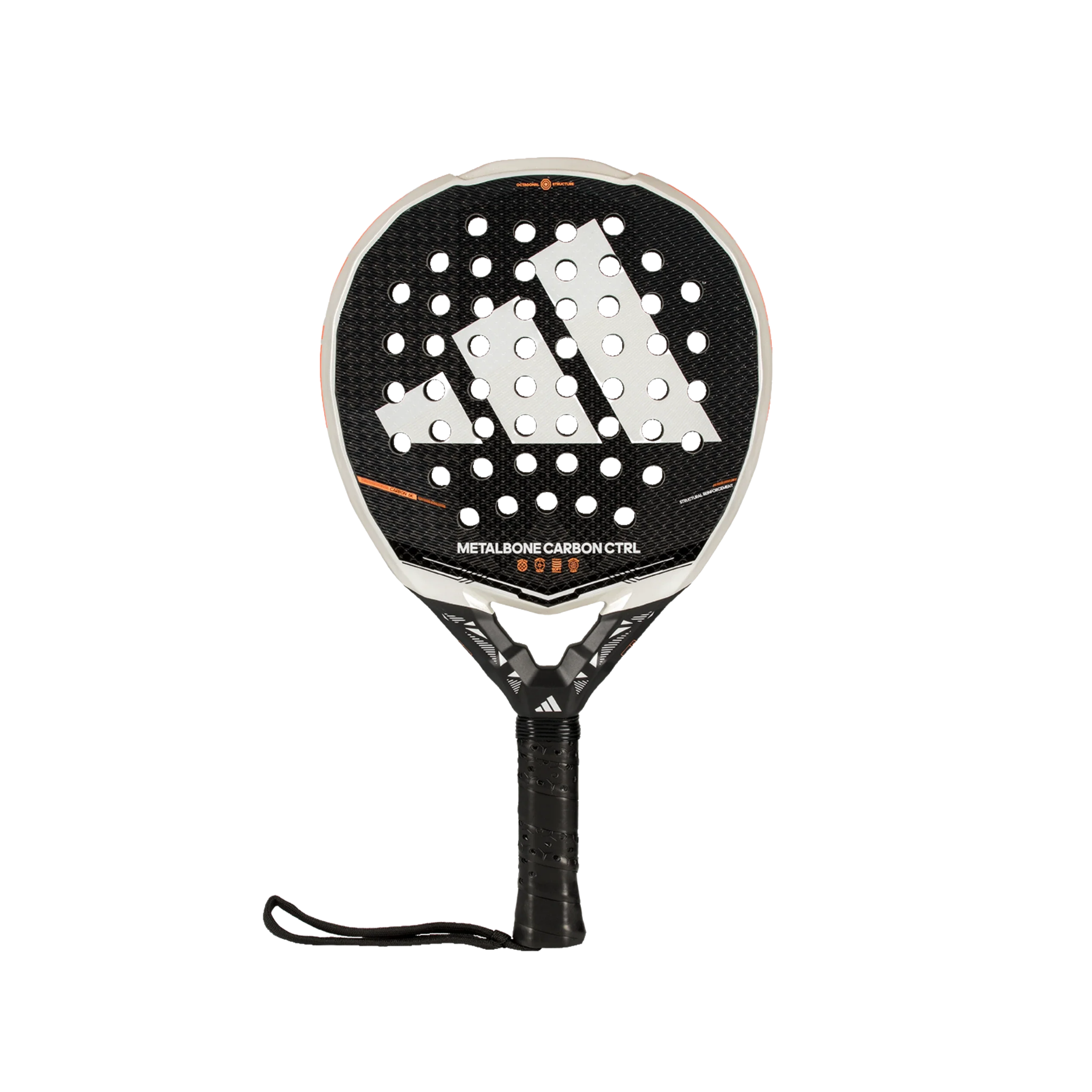Adidas Metalbone Carbon CTRL 2026 Padel Racket - Black White