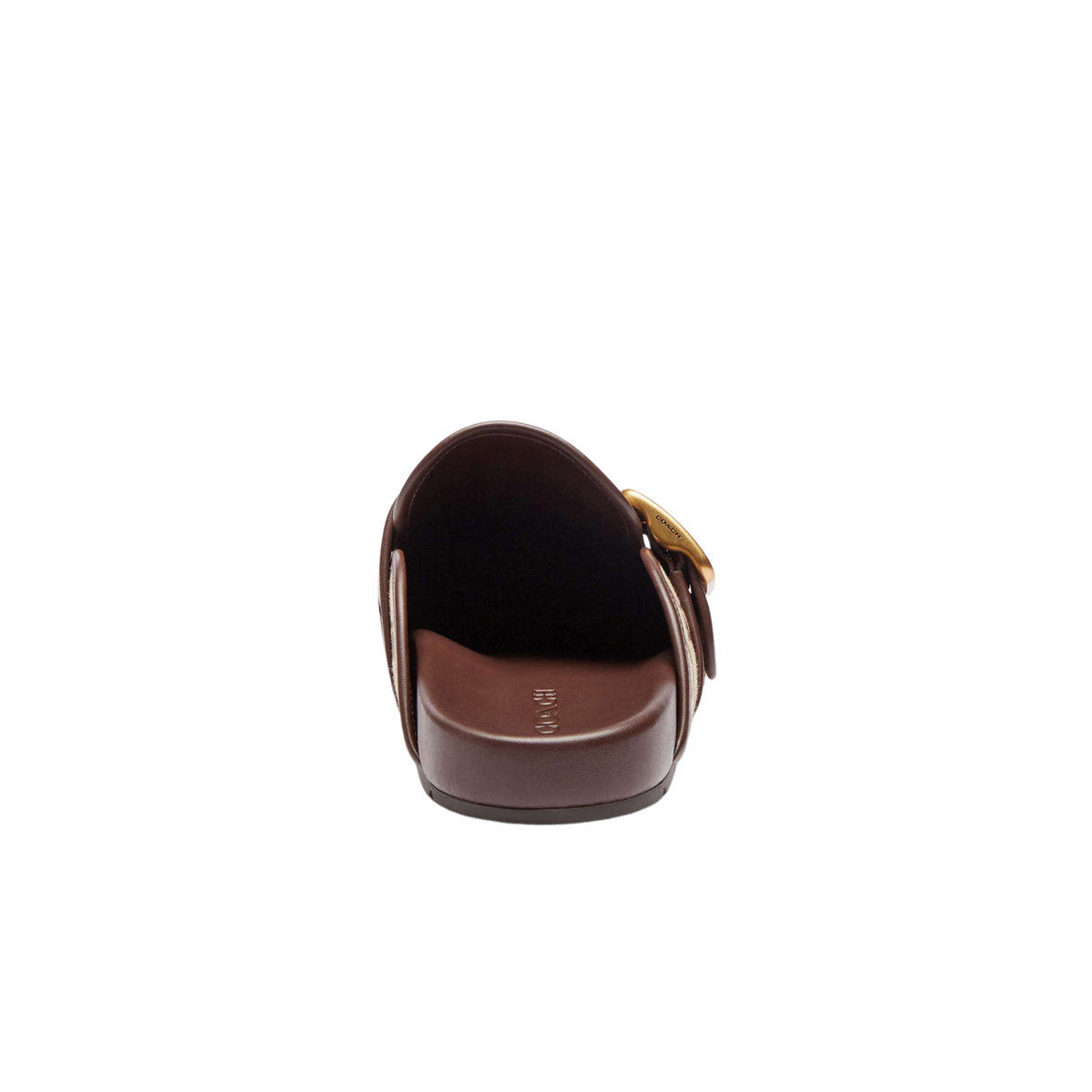 Coach Women's Archival Buckle Clog - Khaki Maple