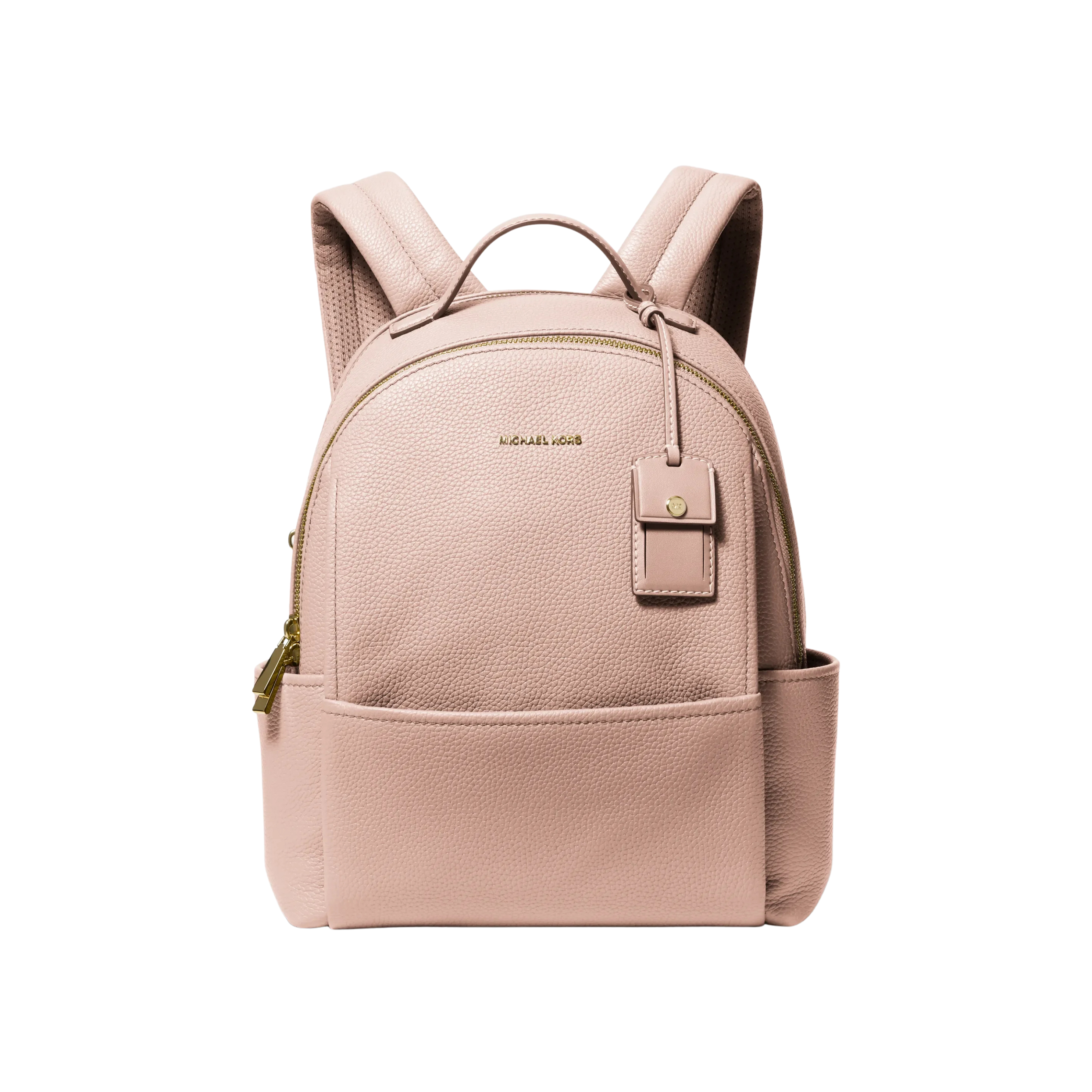 Michael Kors Women Sable Medium Pebbled Leather Backpack - Soft Pink