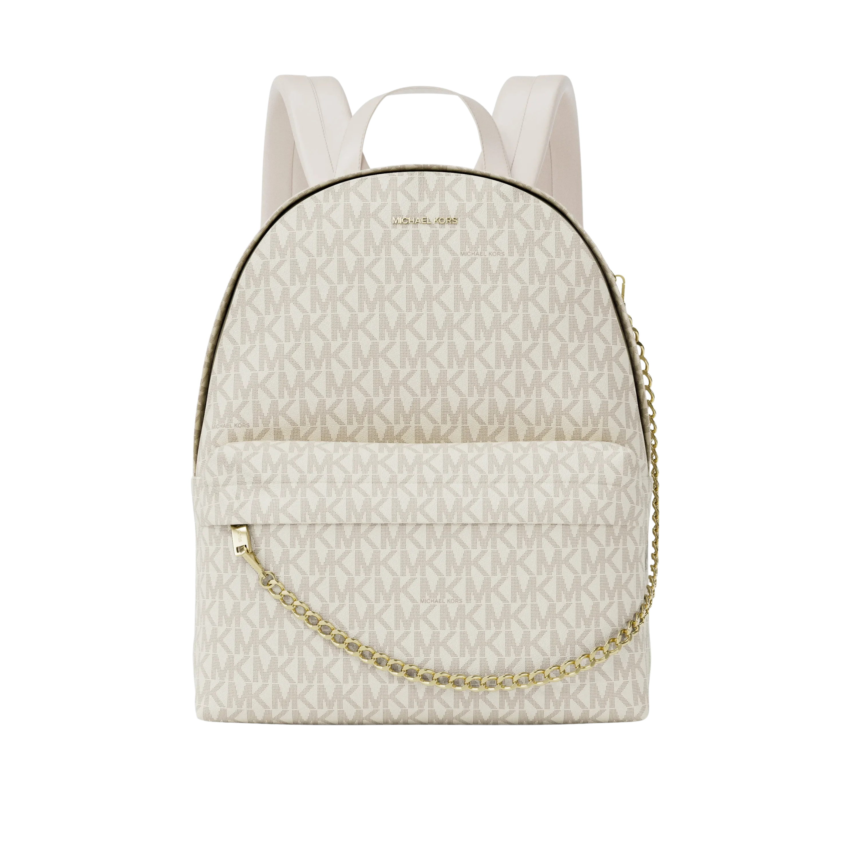 Michael Kors Women Slater Large Signature Logo Backpack - Lt Crm Multi