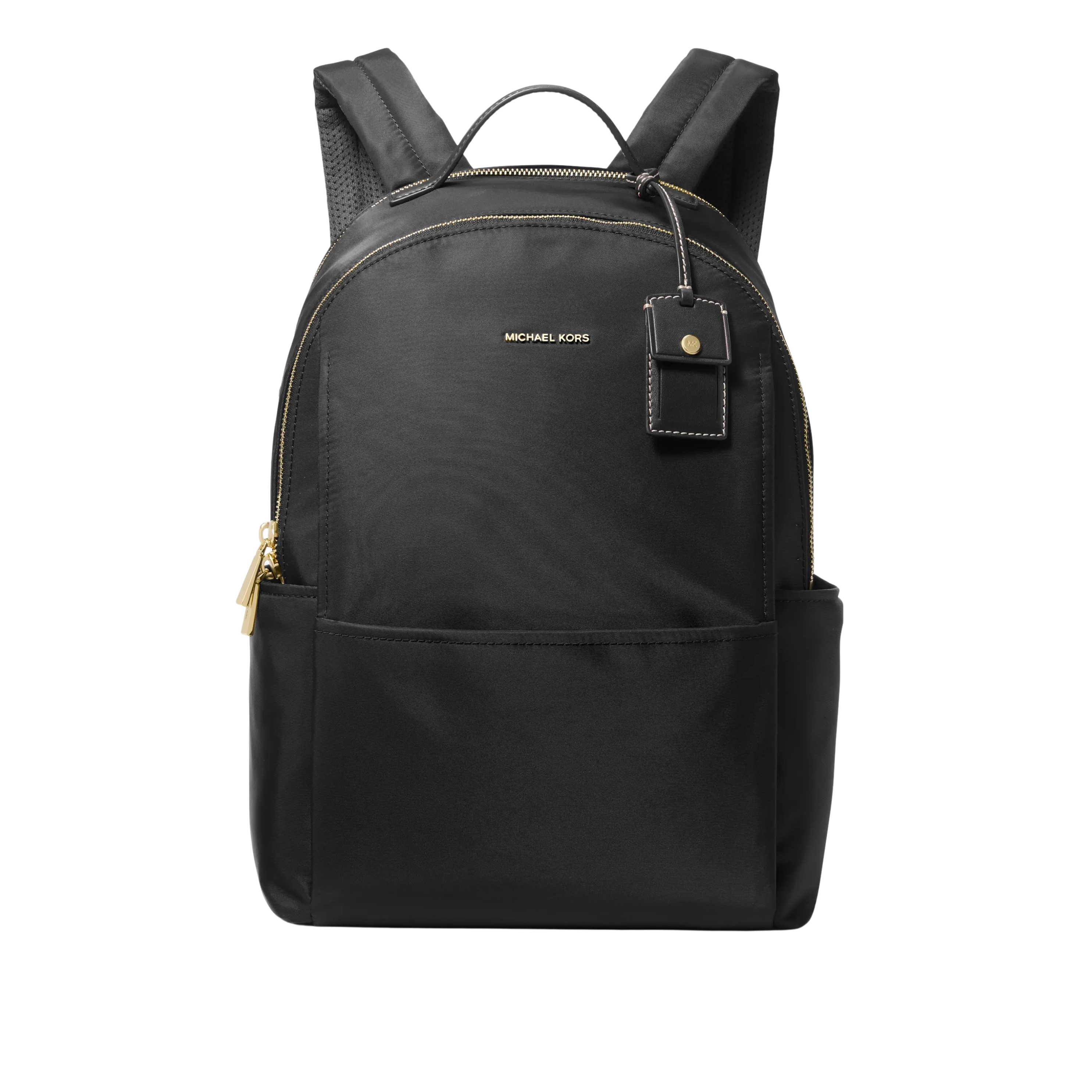 Michael Kors Women Sable Large Nylon Backpack - Black