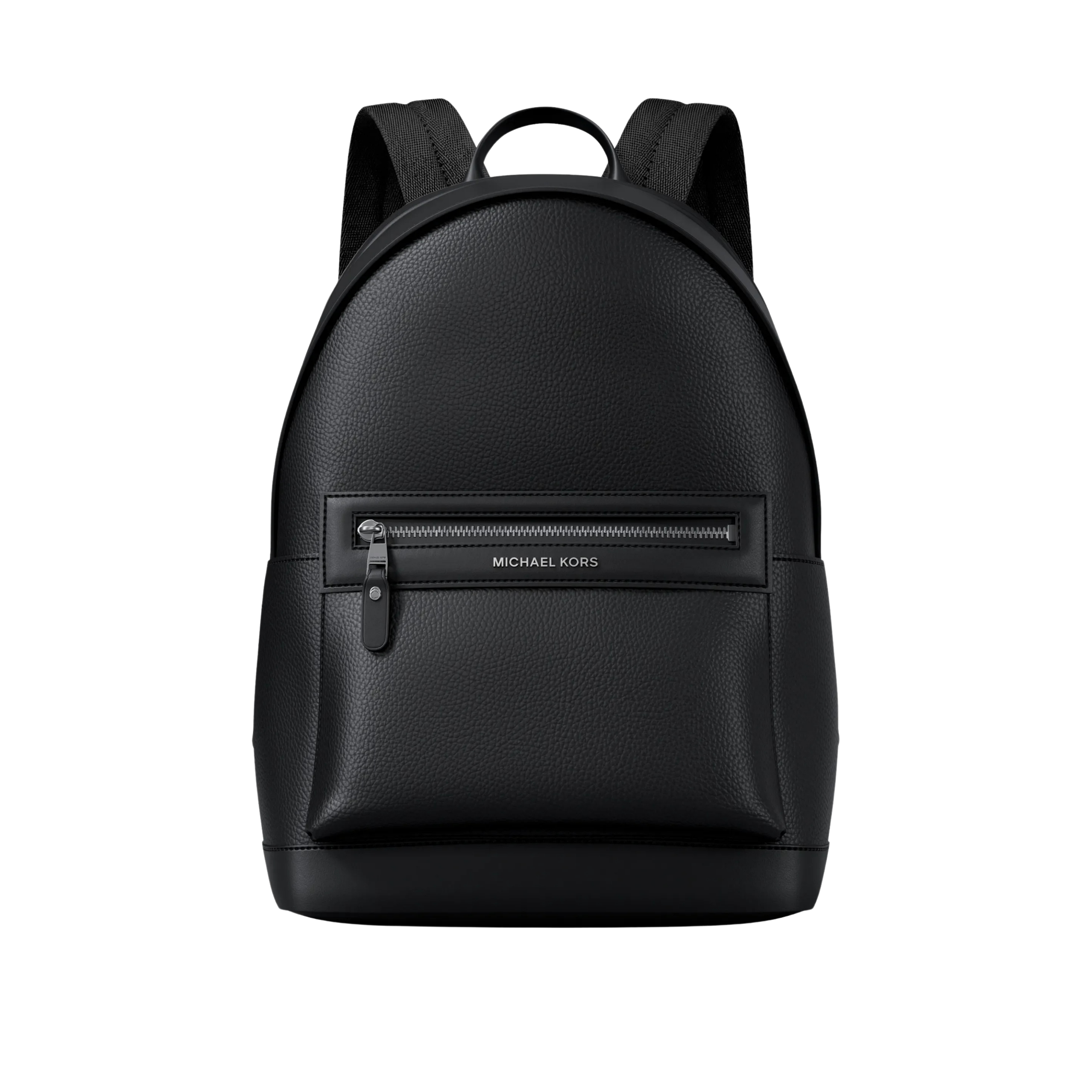 Michael Kors Men Jet Set Pebbled Leather Backpack - Black