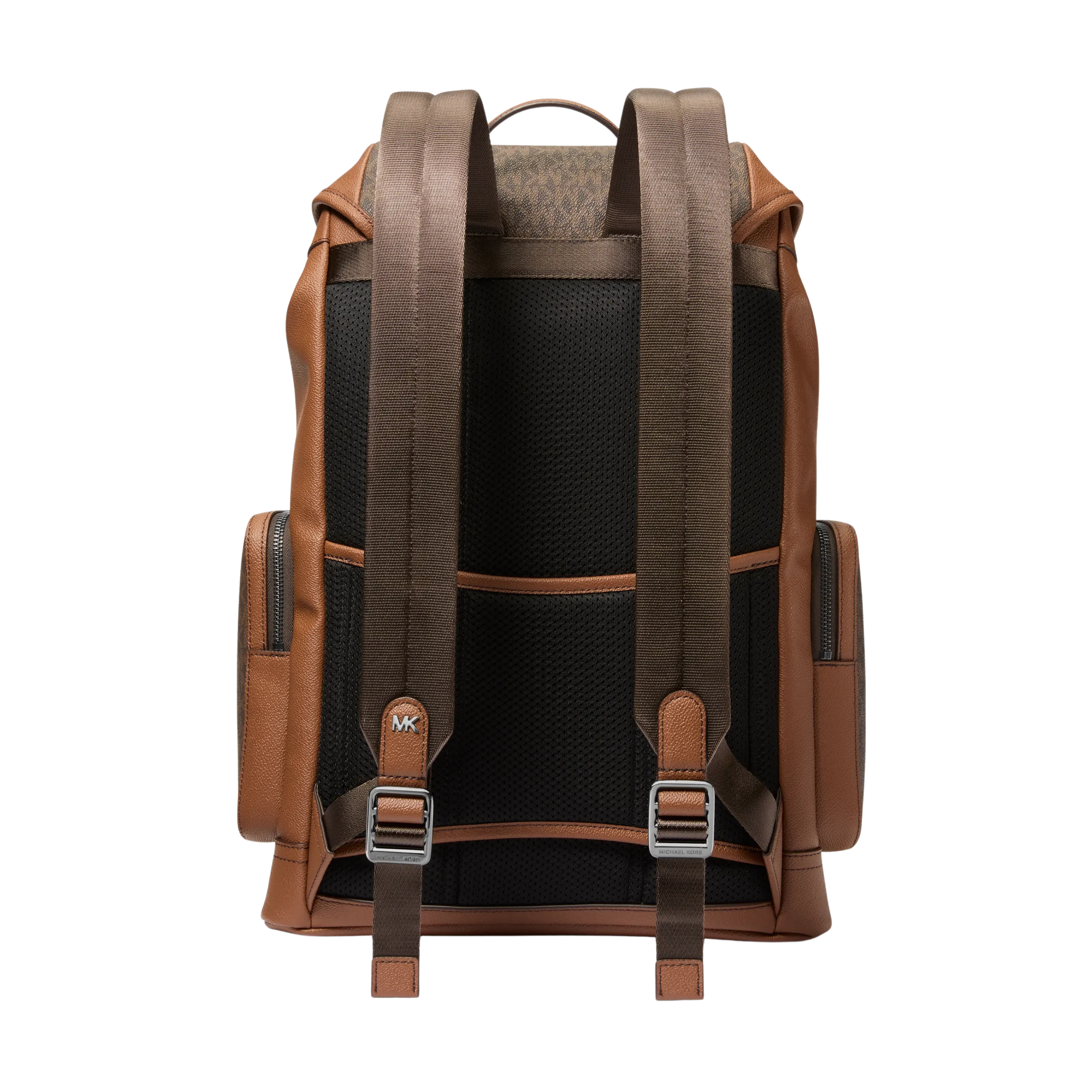 Michael Kors Men Jet Set Signature Logo Backpack - Brown Luggage