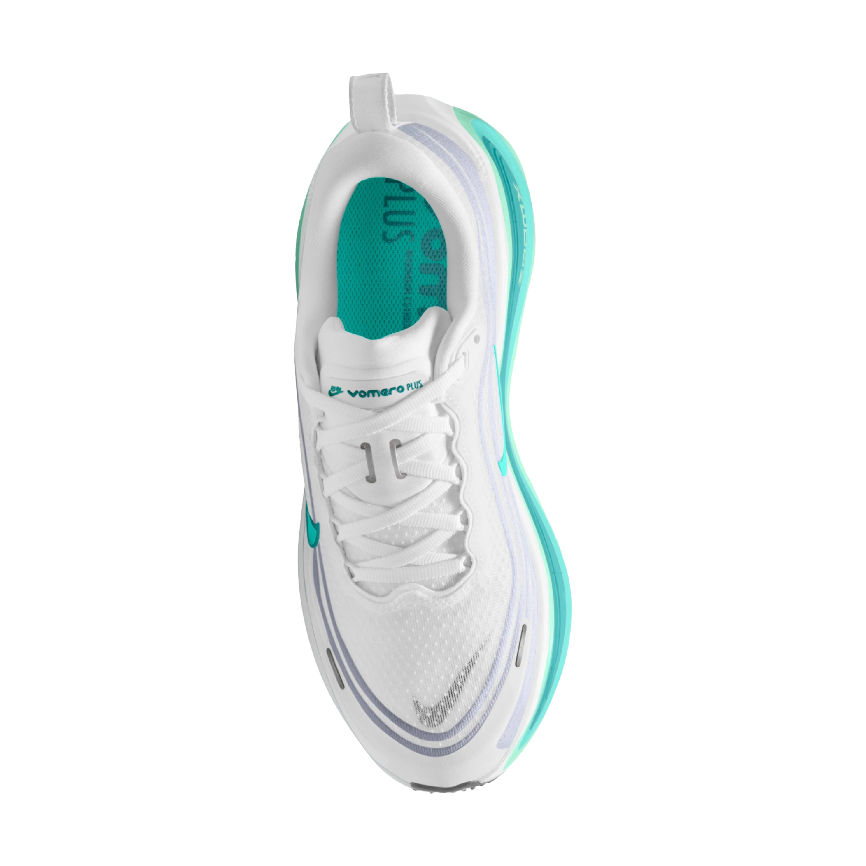Nike Women Vomero Plus - White Bleached Turquoise