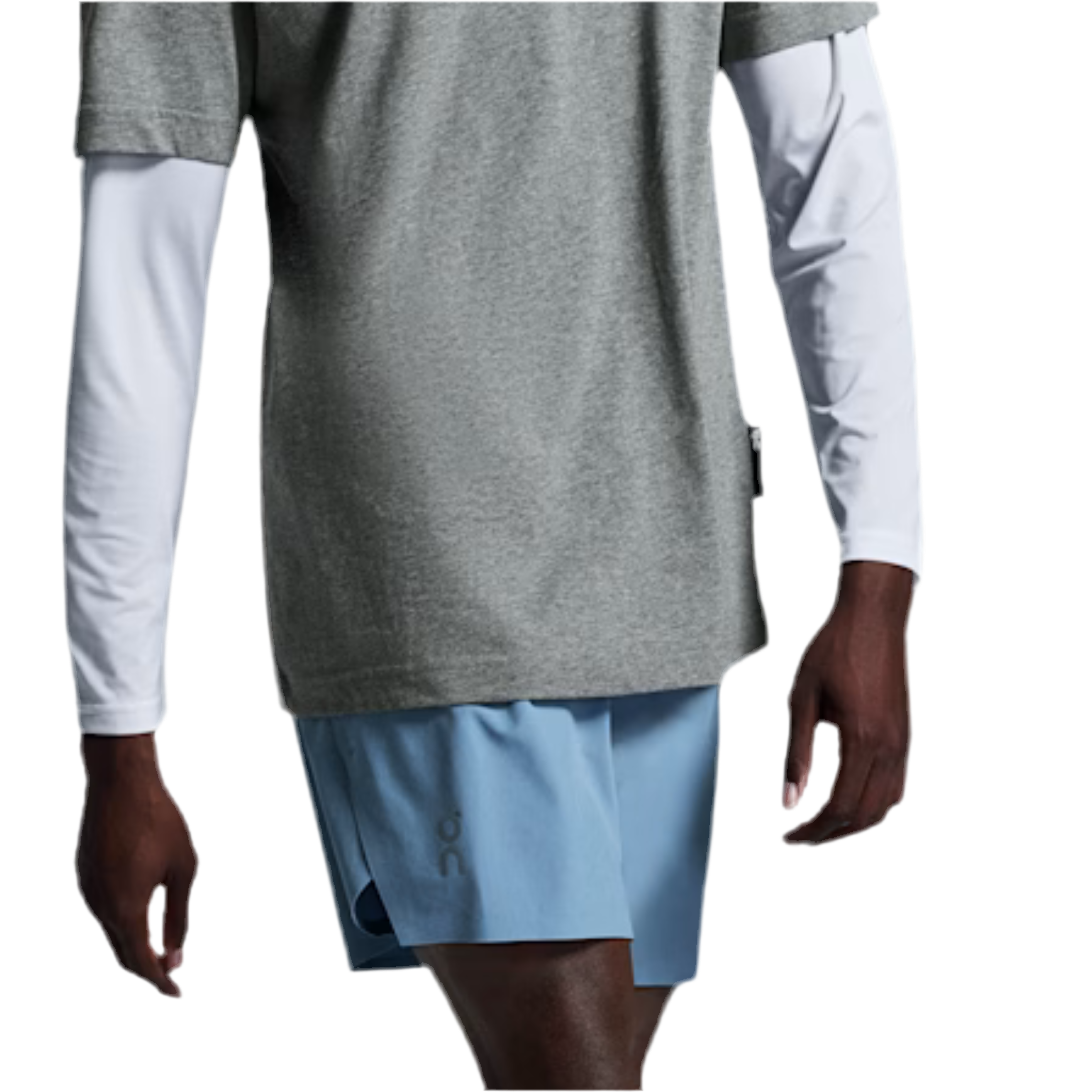 ON Men Train Shorts - Chambray