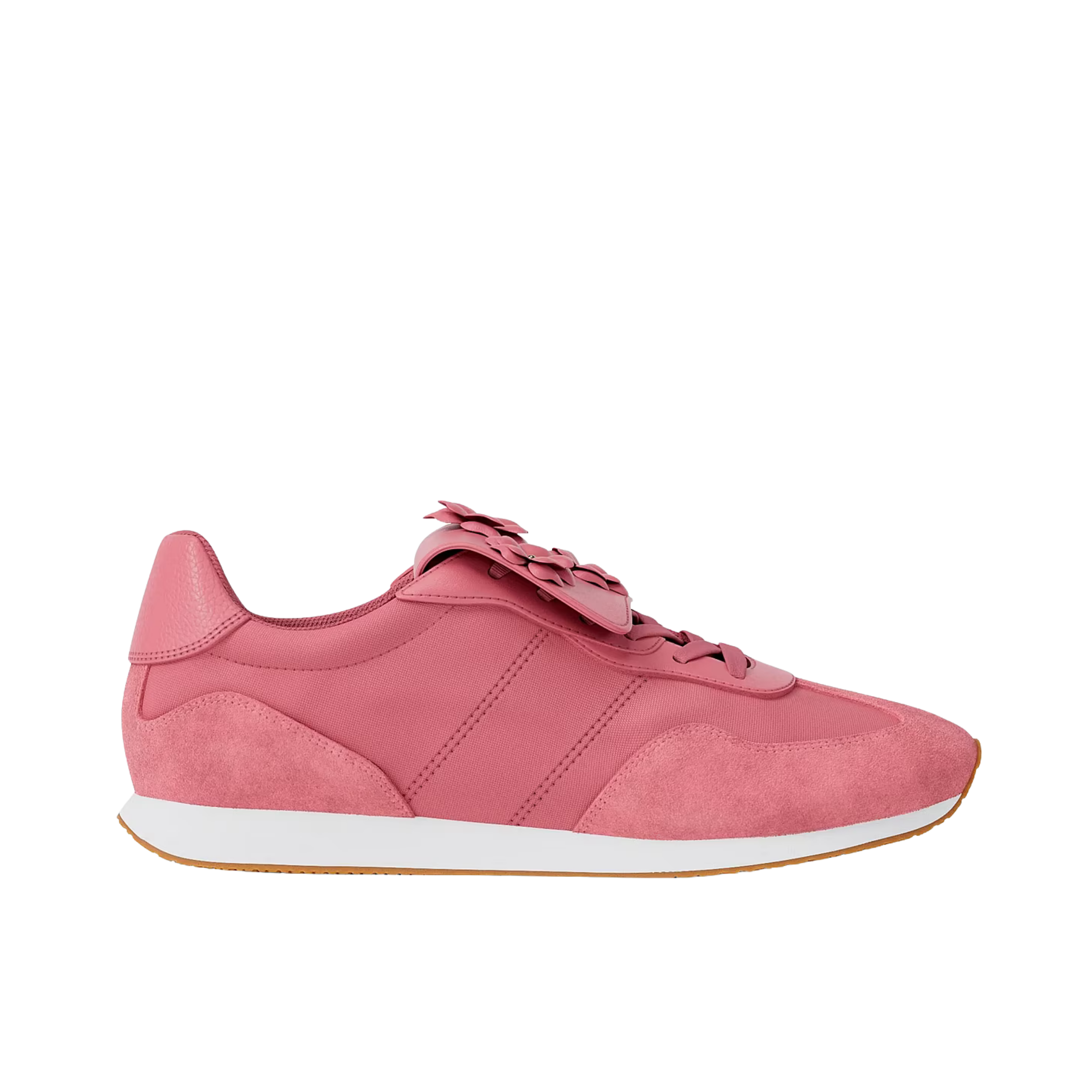 Michael Kors Women Essex Embellished Nylon Trainer - Carnation