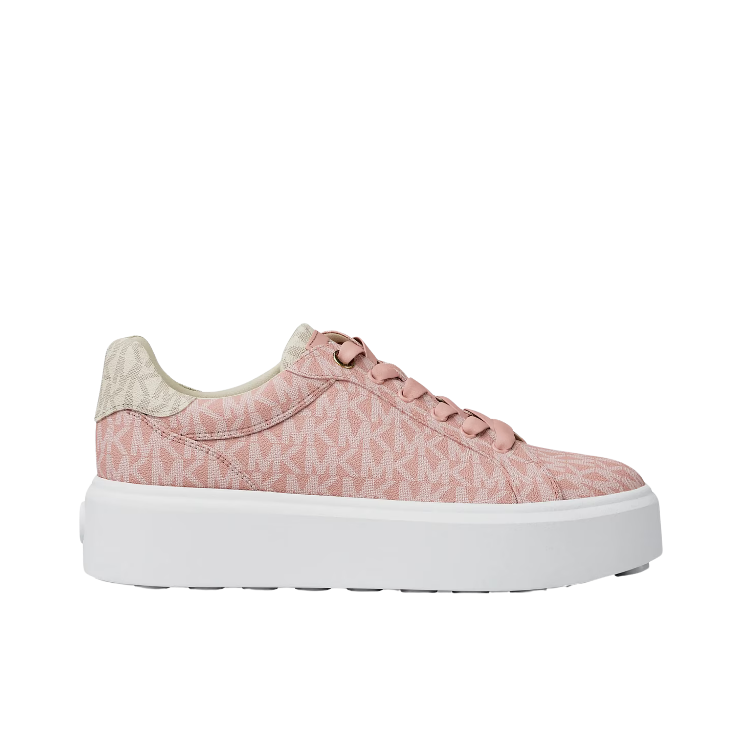 Michael Kors Women Romey Two Tone Logo Platform Sneaker - Powder Blush