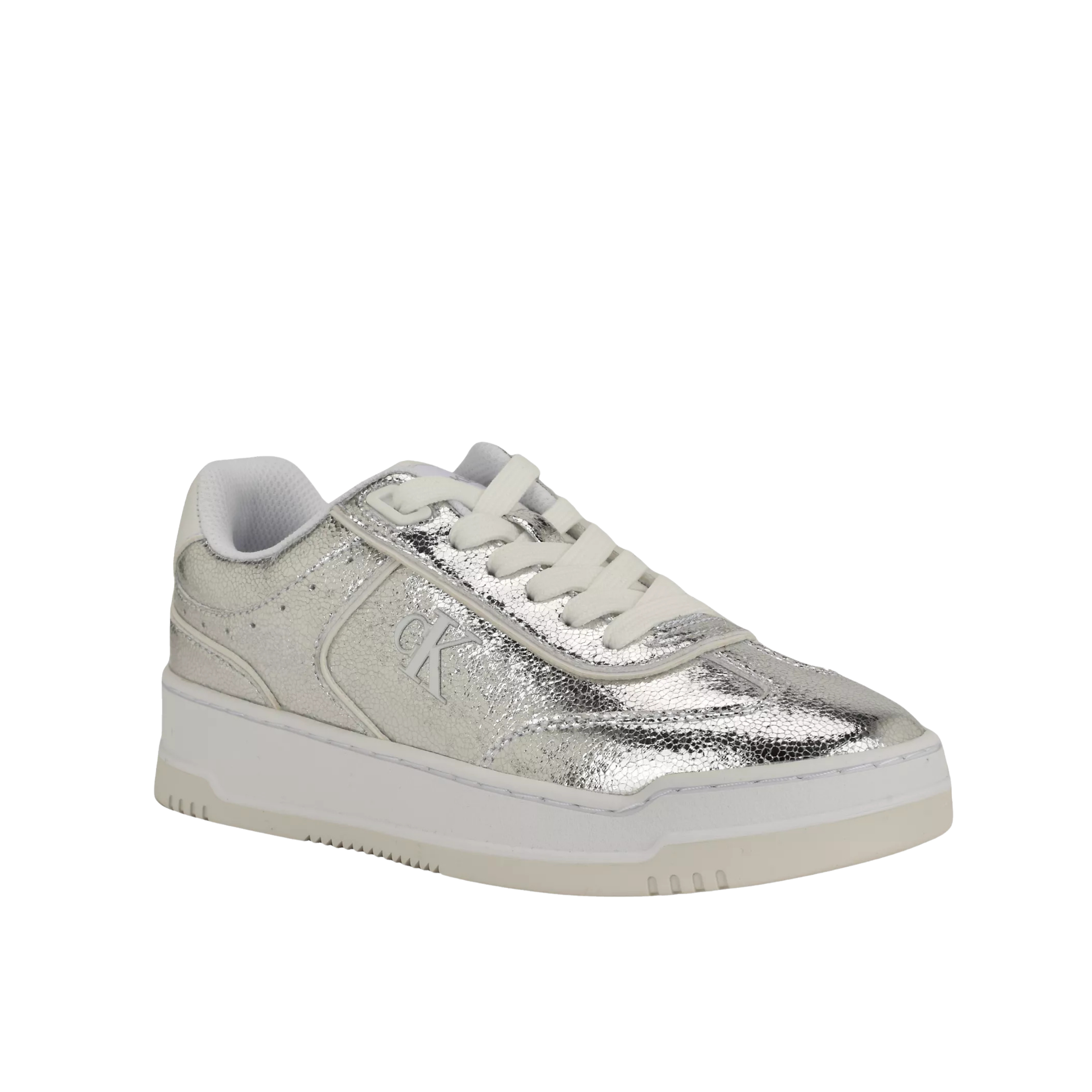 Calvin Klein Women Pazquale Sneaker - Silver