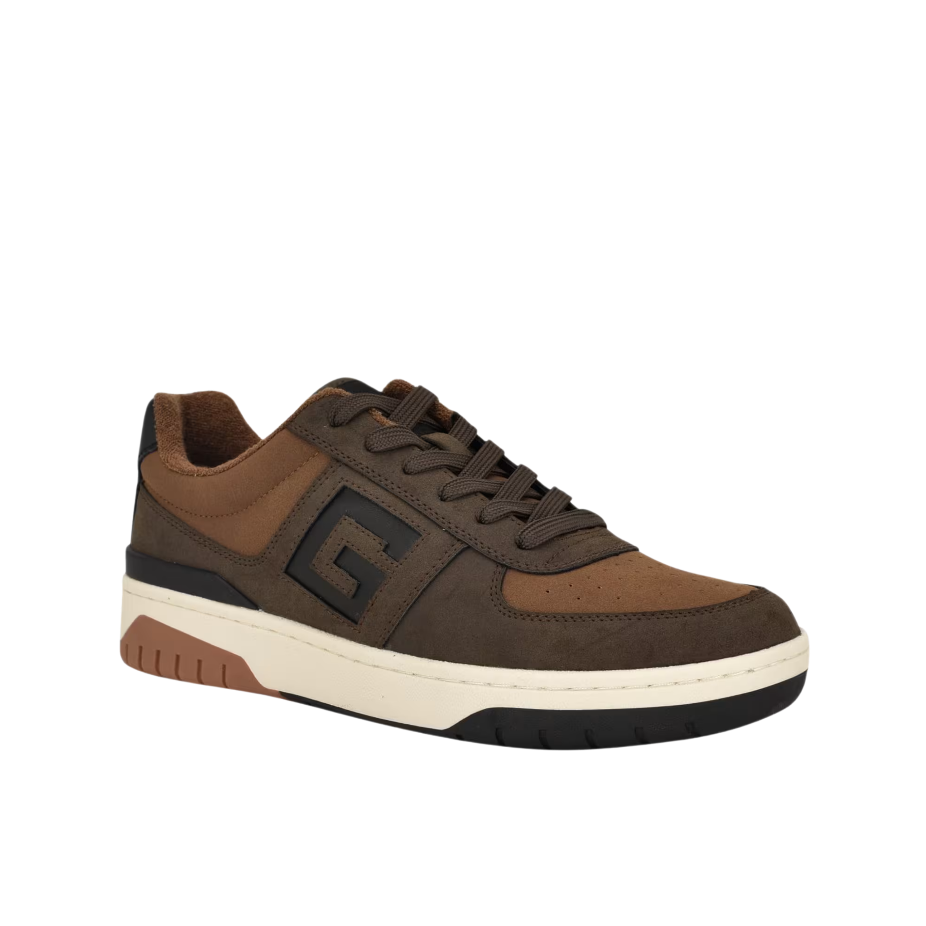 Guess Men Nastele Signature G Sneakers - Medium Brown