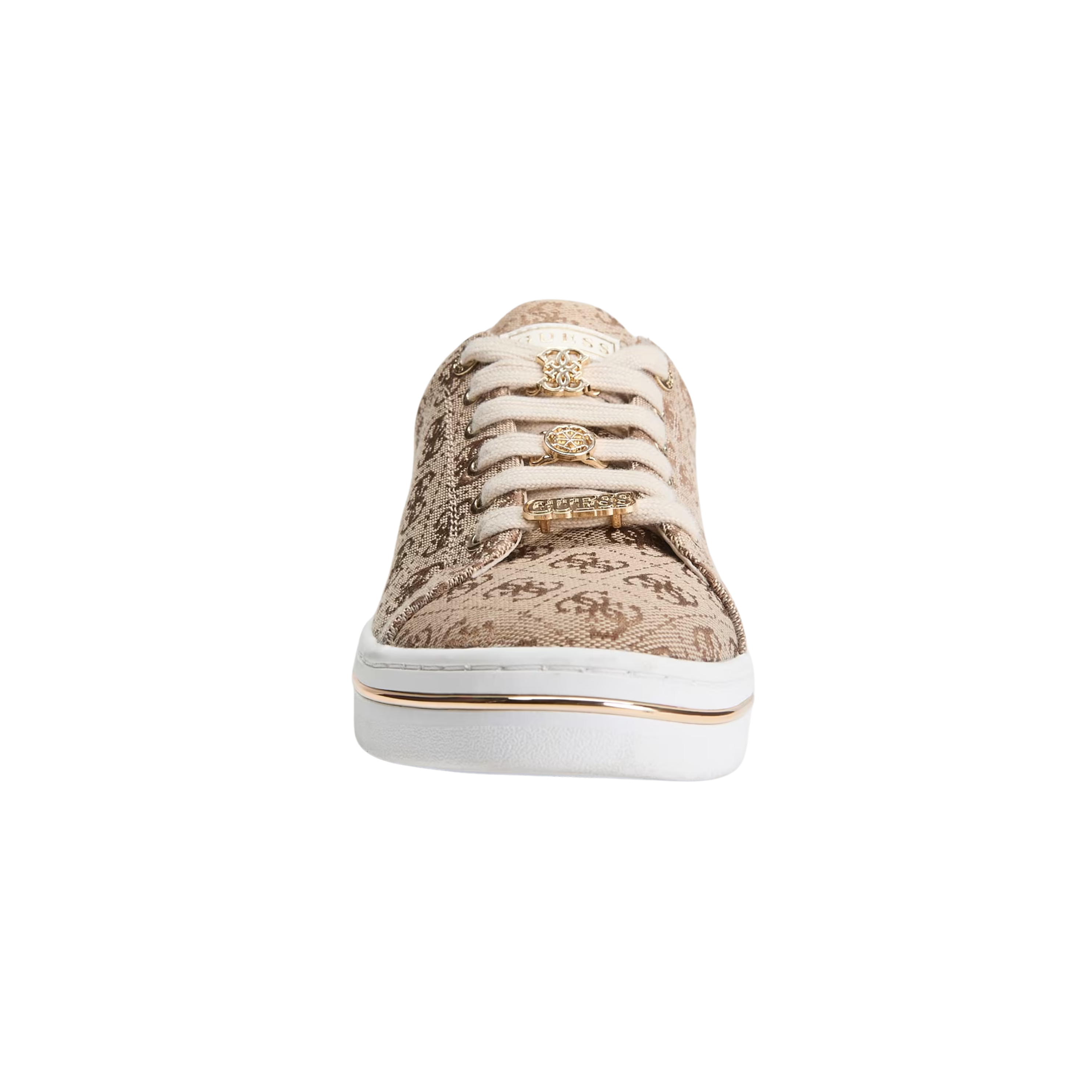 Guess Women Stasey Quattro G Low Top Sneakers - Medium Brown