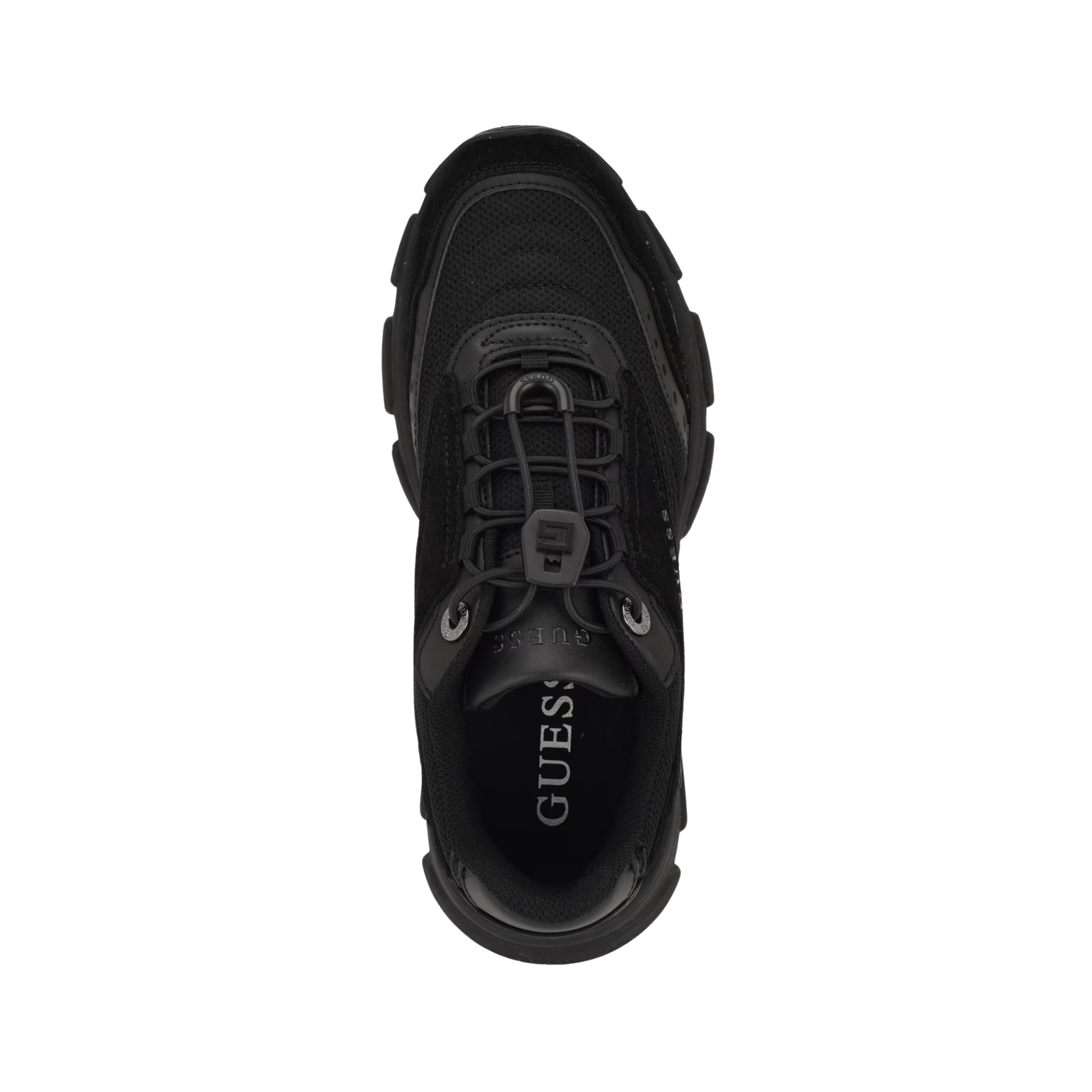 Guess Women Imeri Black Hiker Sneakers - Black