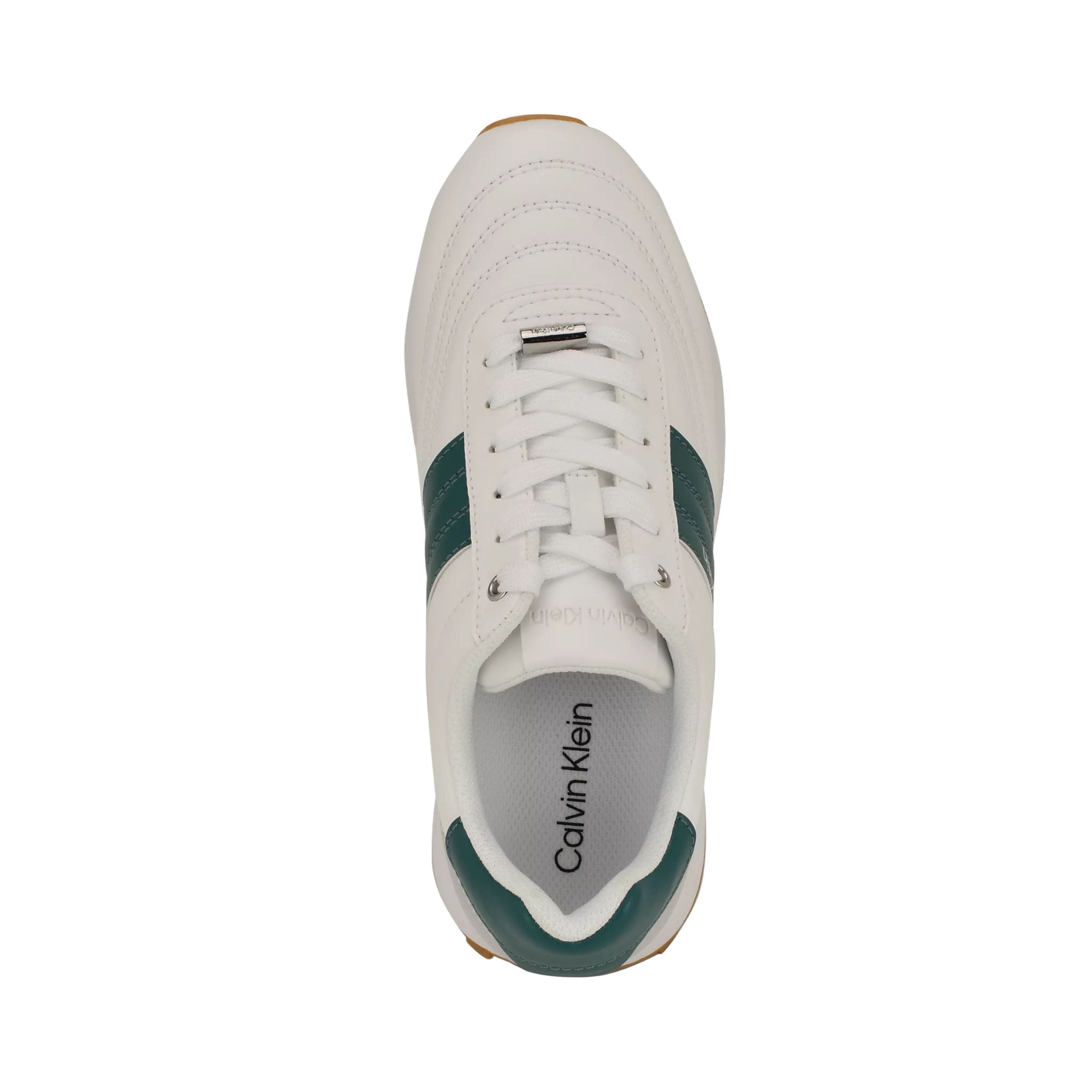 Calvin Klein Women Tatyann Sneaker - White Green