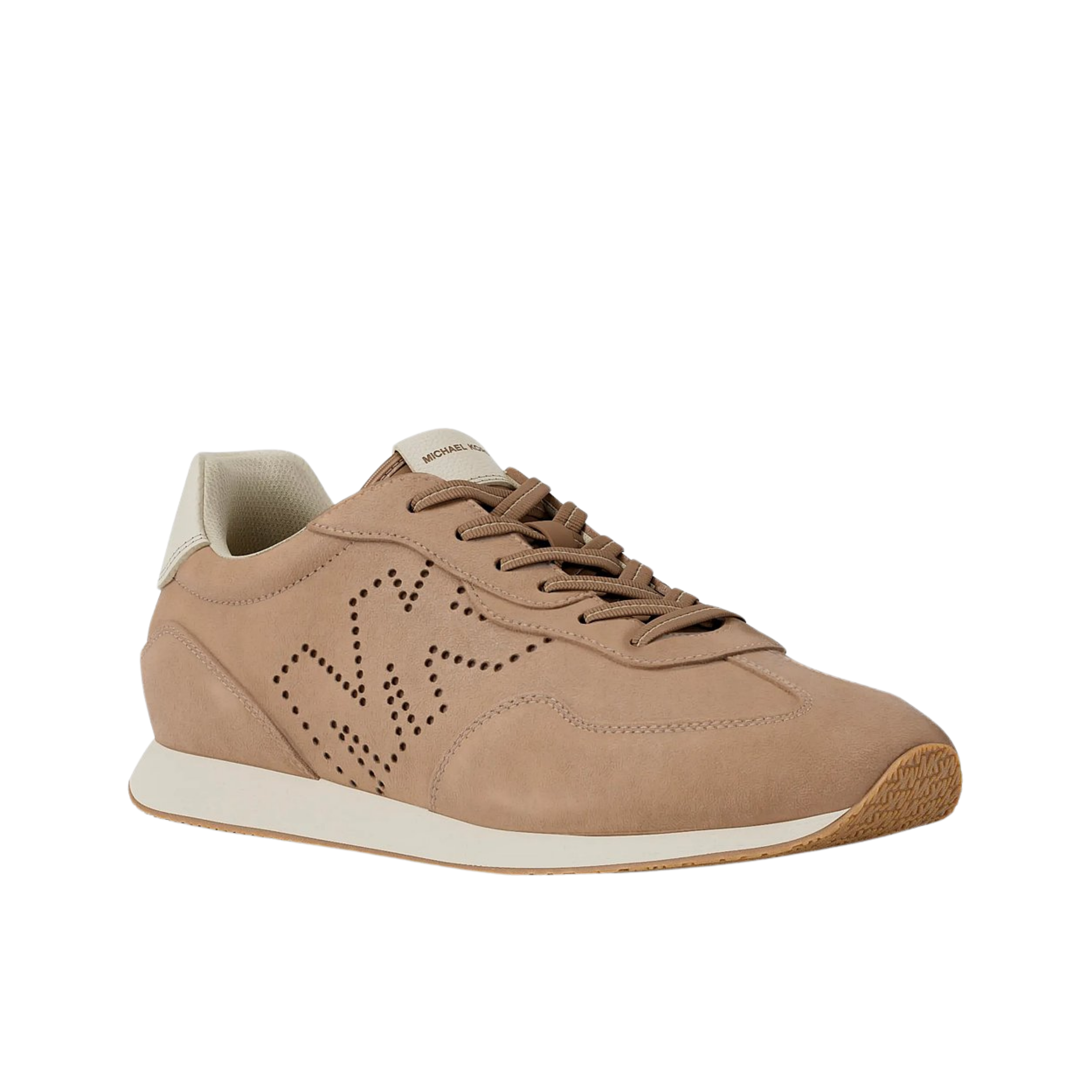 Michael Kors Women Essex Suede Trainer - Camel