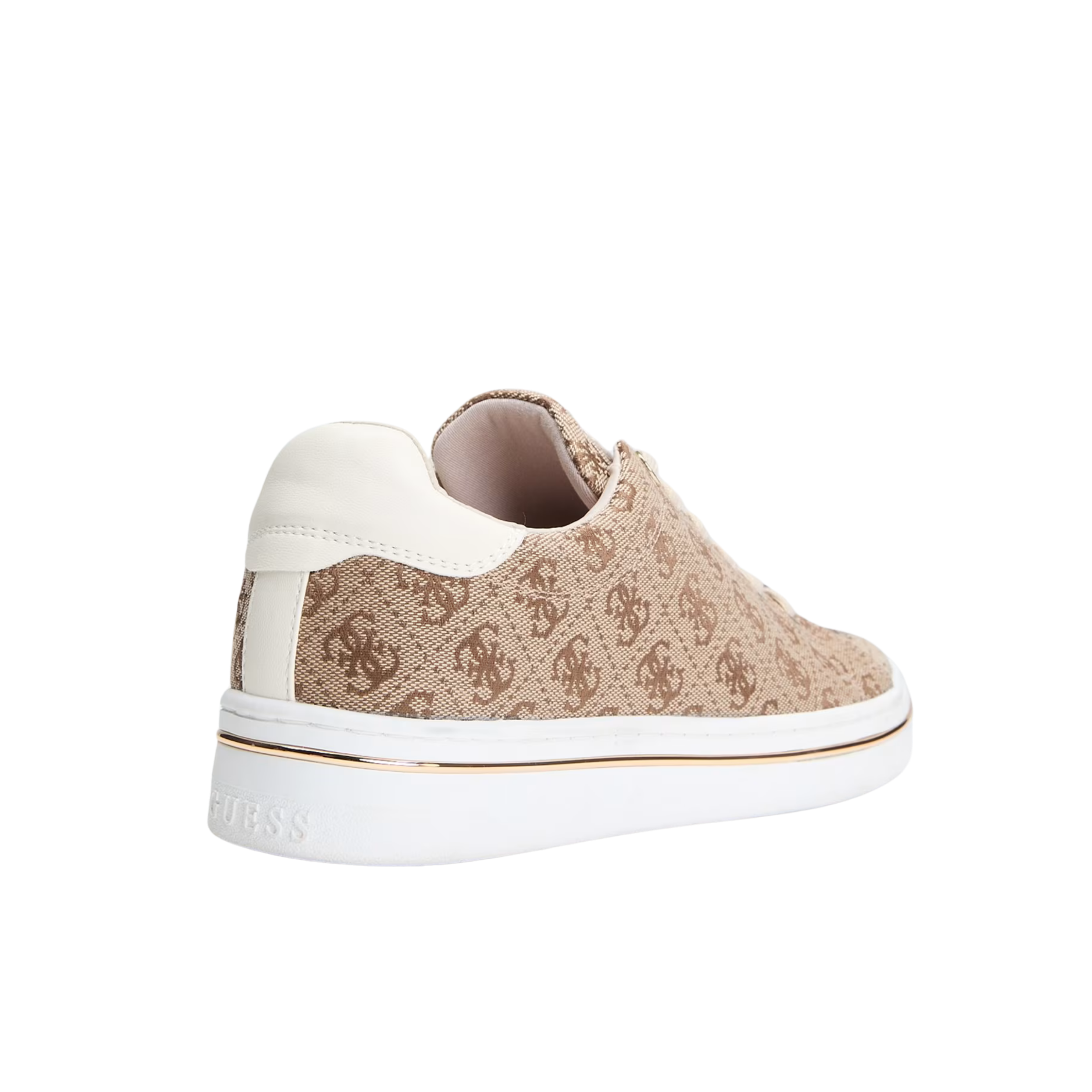 Guess Women Stasey Quattro G Low Top Sneakers - Medium Brown