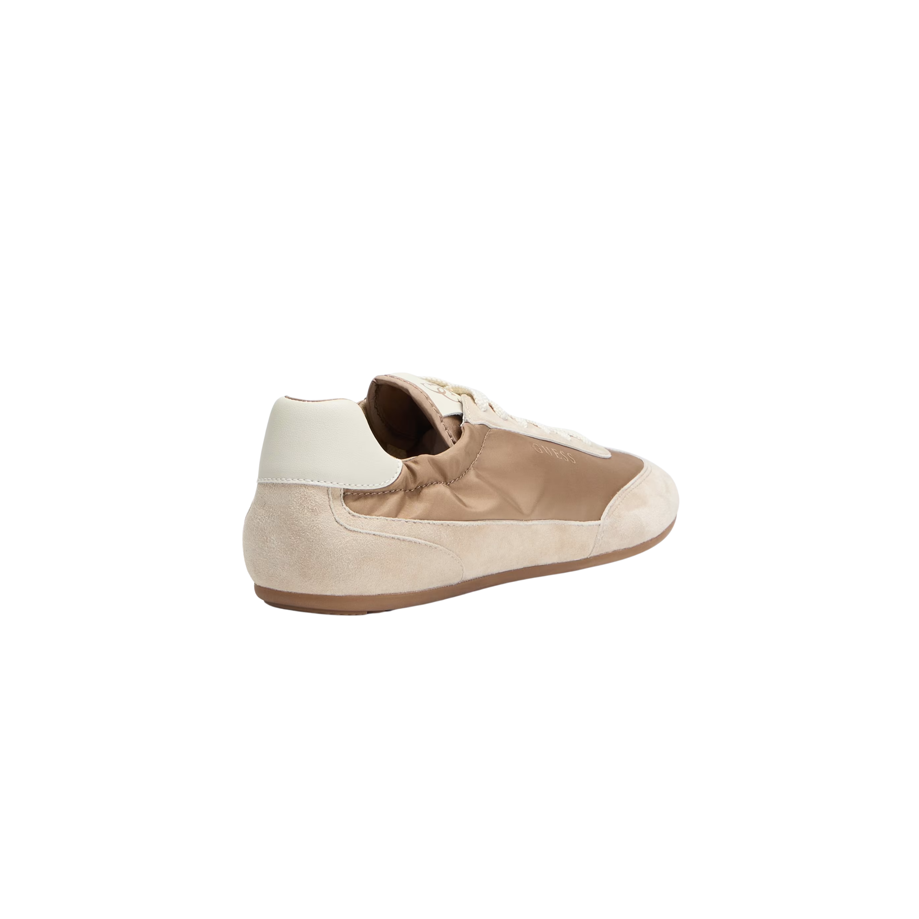 Guess Women Faux Leather Sneakers - Medium Natural