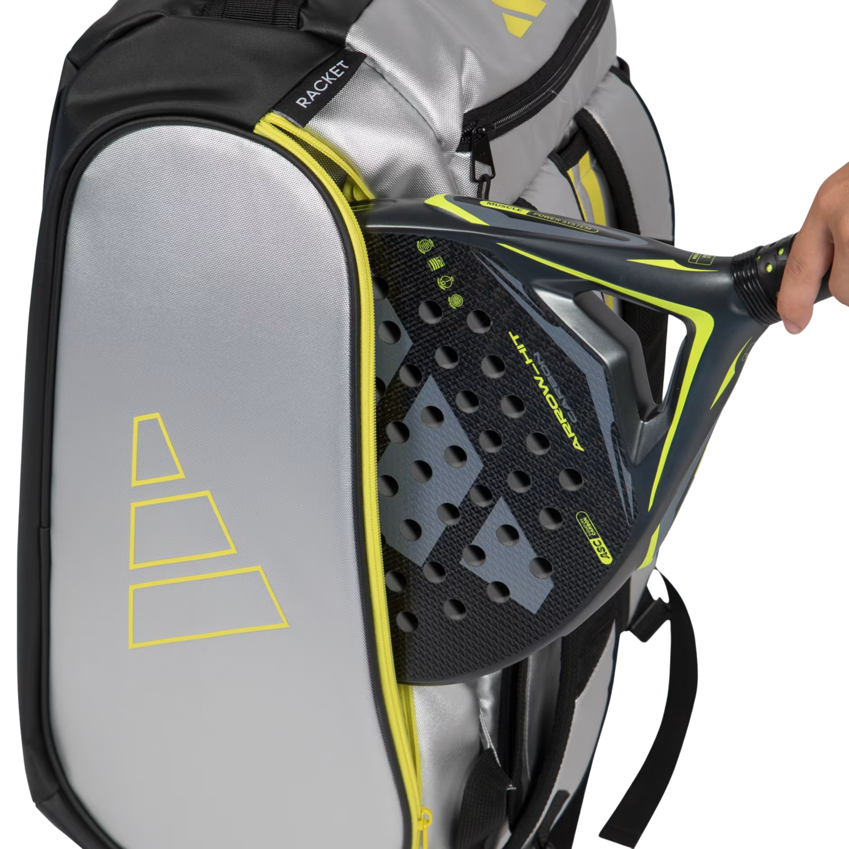 Adidas Tour Padel Racket Bag - Silver