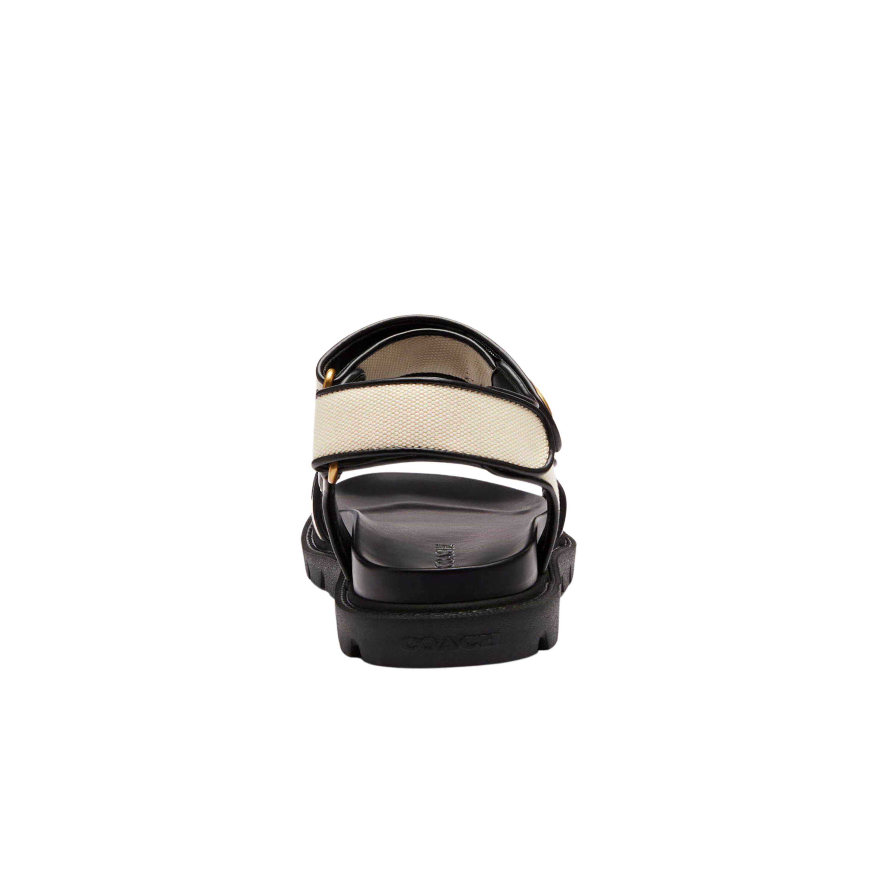Coach Women's Brynn Sandal - Chalk Black