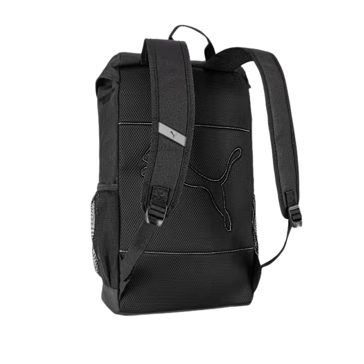 Puma Men Flap Top Backpack - Black
