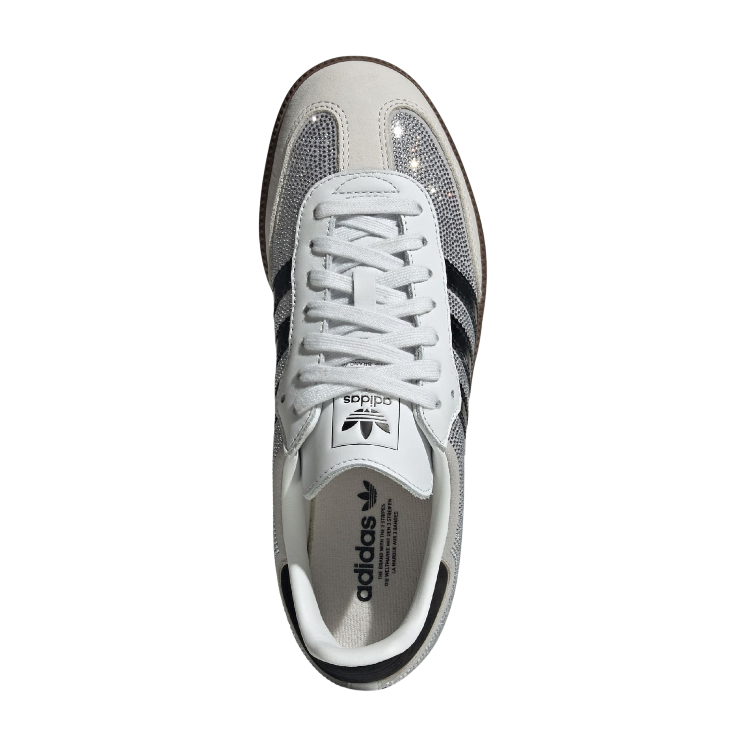 Adidas Women Samba OG - Crystal White Silver Metallic