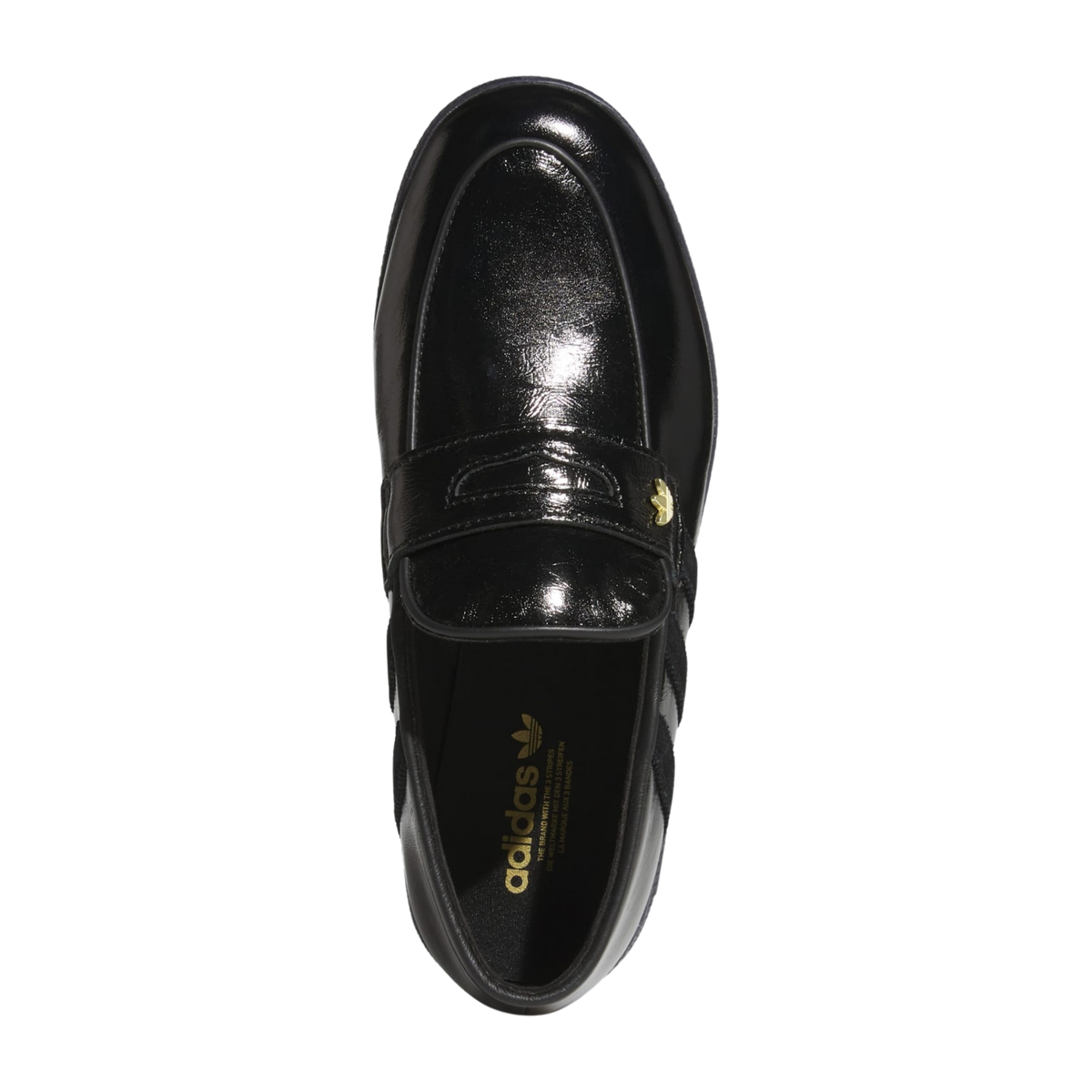 Adidas Women Handball Spezial Loafers - Core Black Gold Metallic