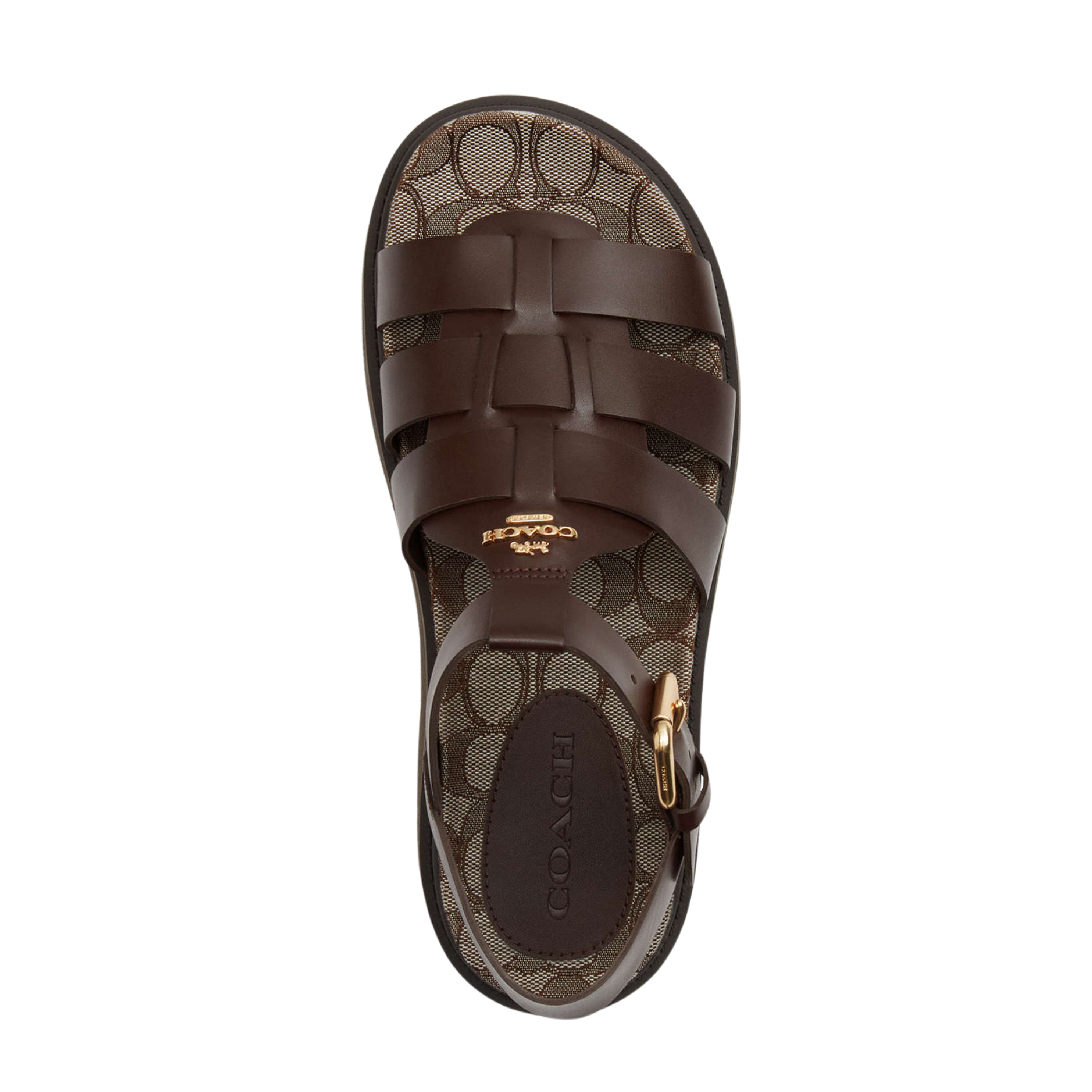 Coach Women's Lucy Lug Sole Sandal - Maple Oak