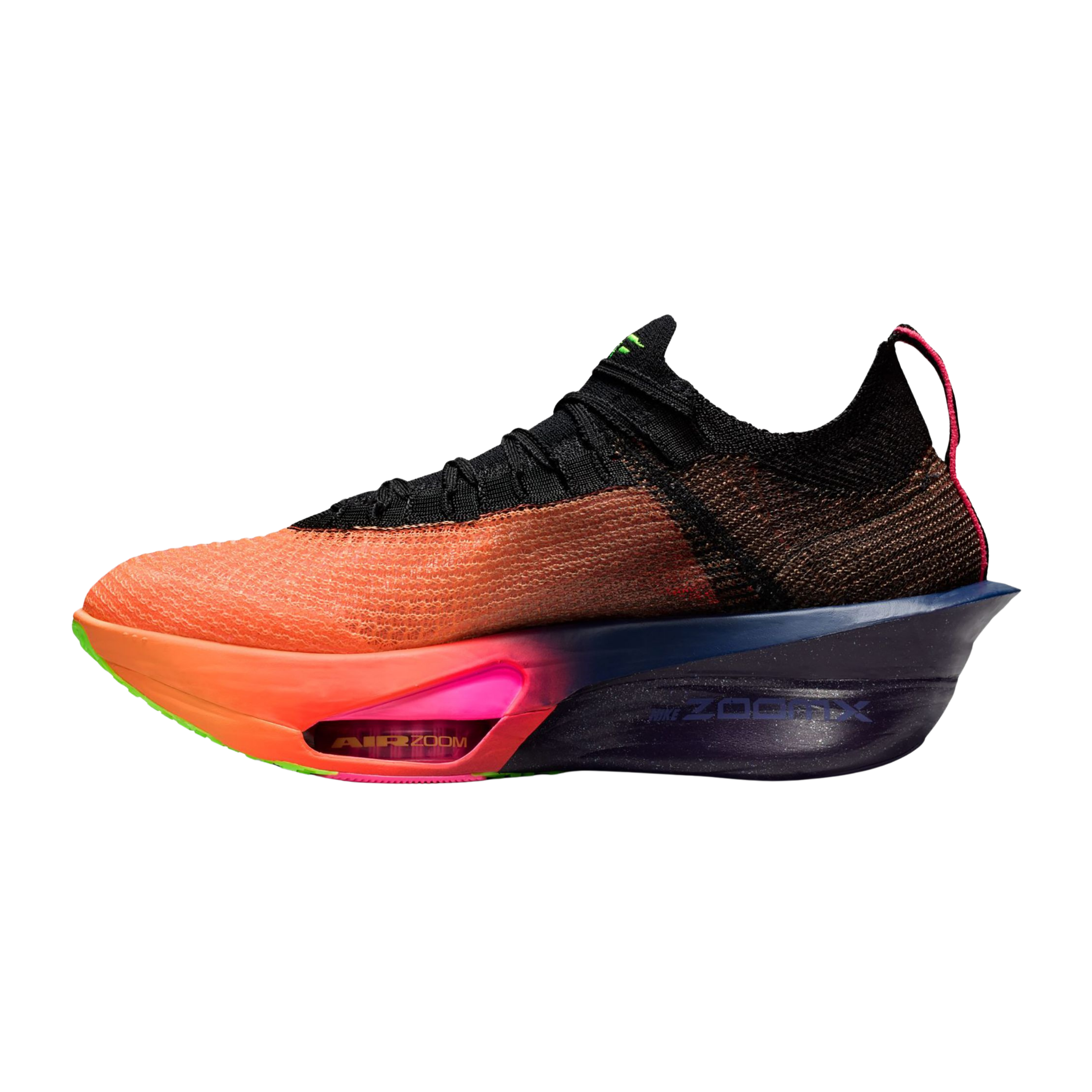 Nike Women's Alphafly 3 - Orange Pulse Black-Purple Dynasty