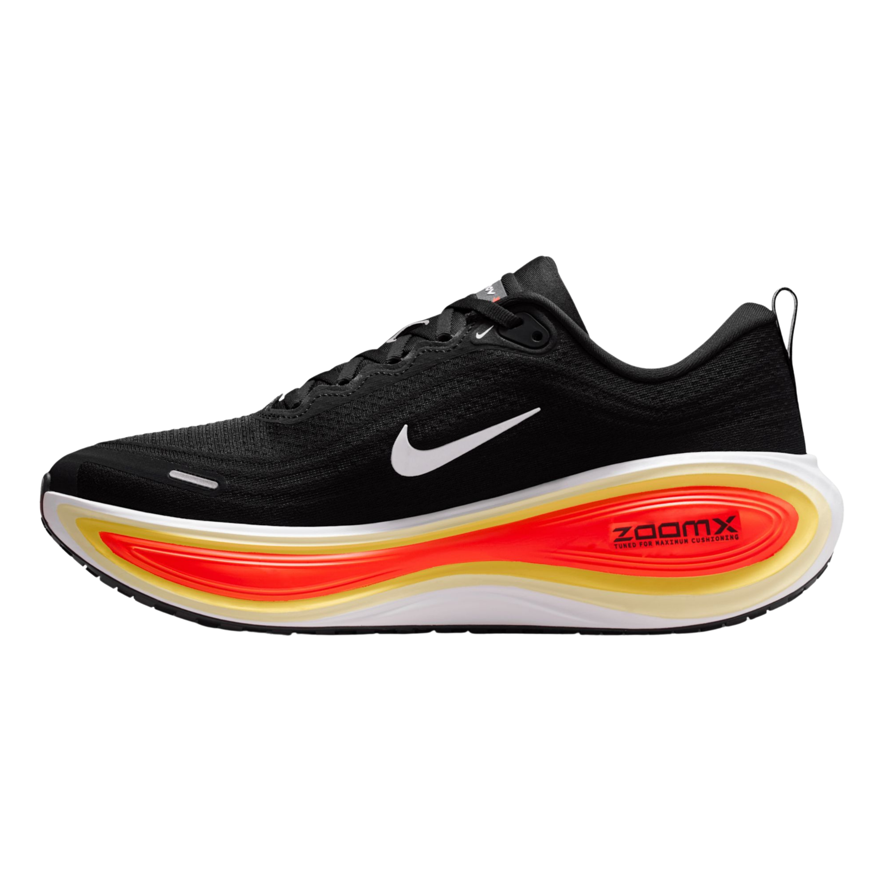 Nike Men's Vomero Plus - Black White Crimson Sail