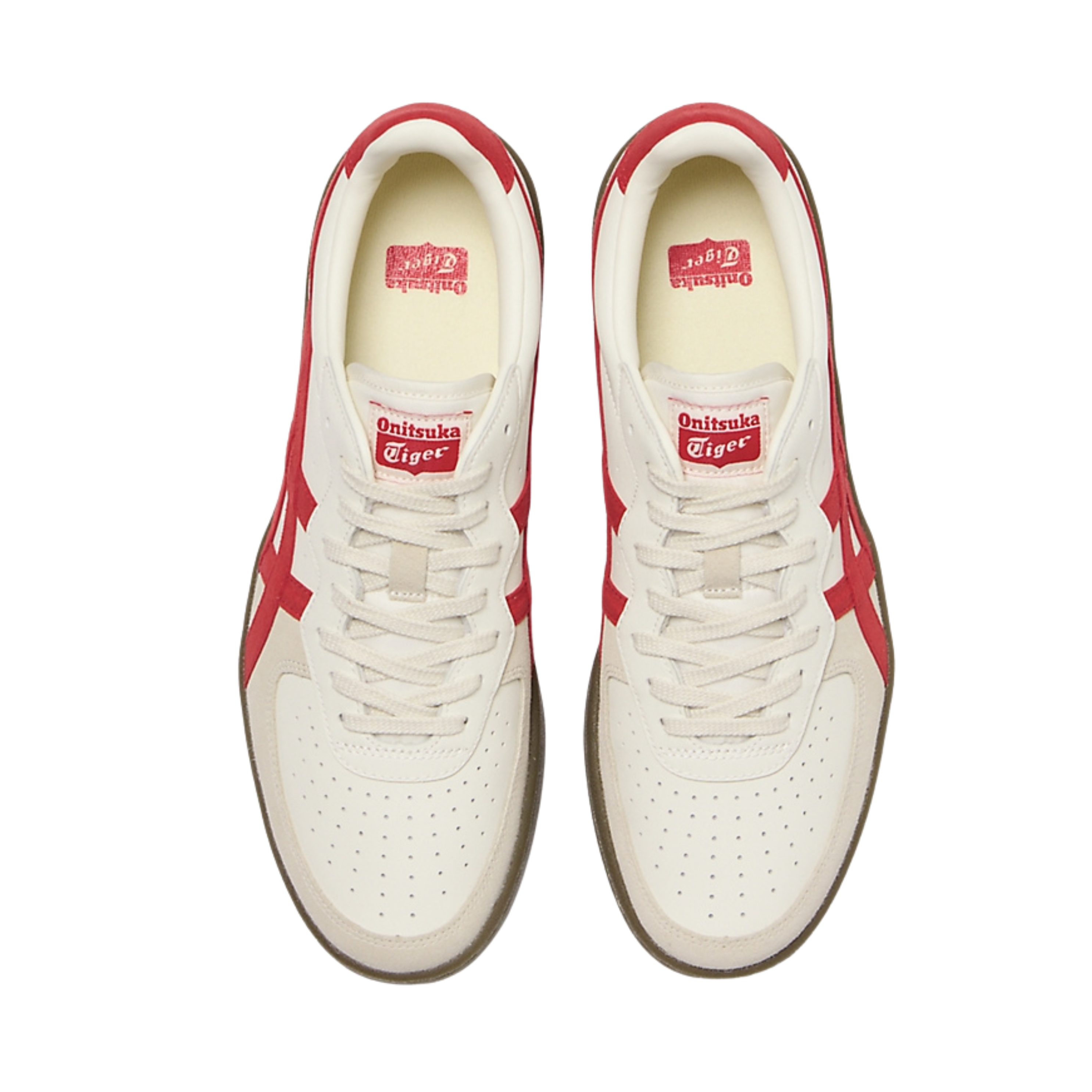 Onitsuka Tiger Men GSM - Cream Classic Red