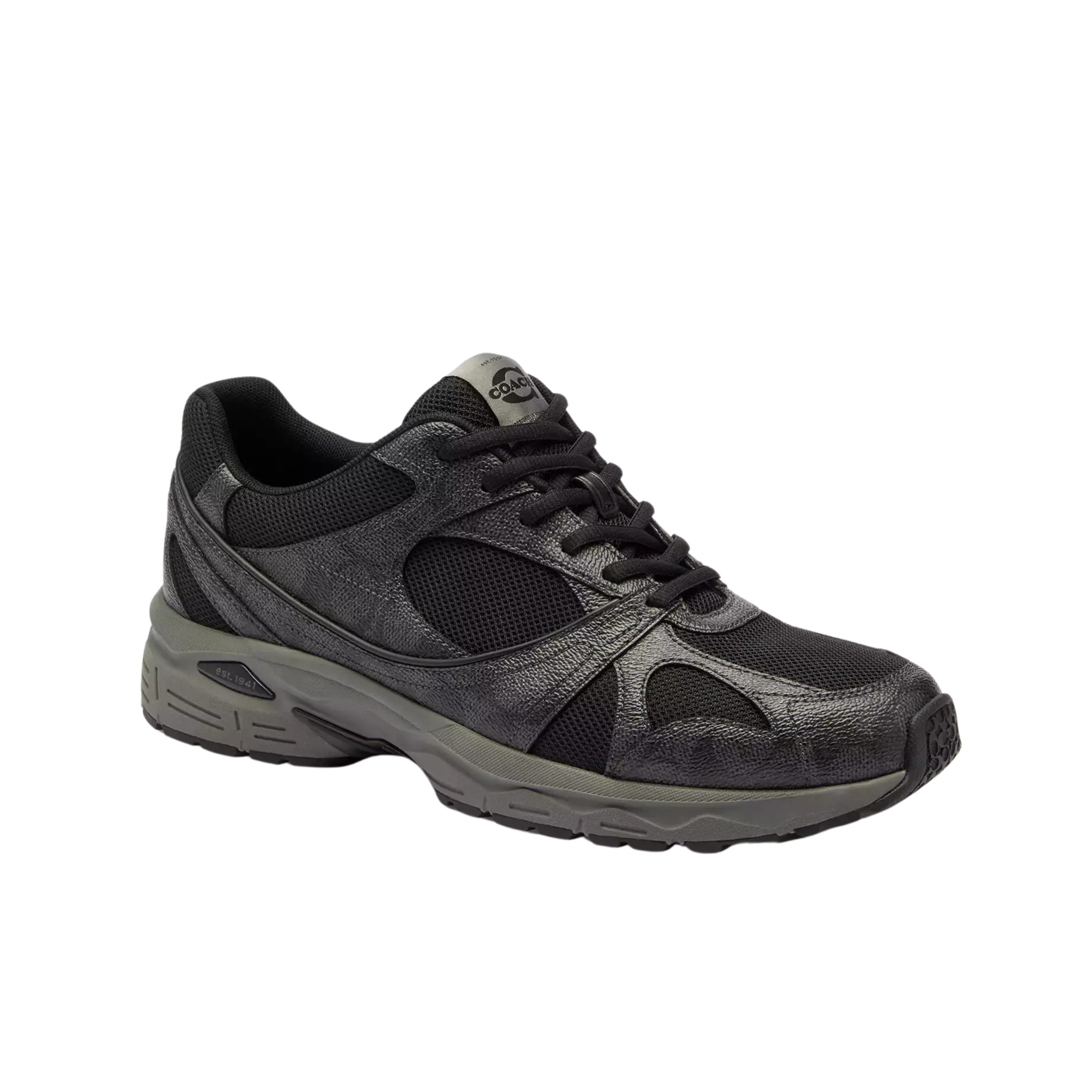 Coach Men's Sport Sneaker - Charcoal Black