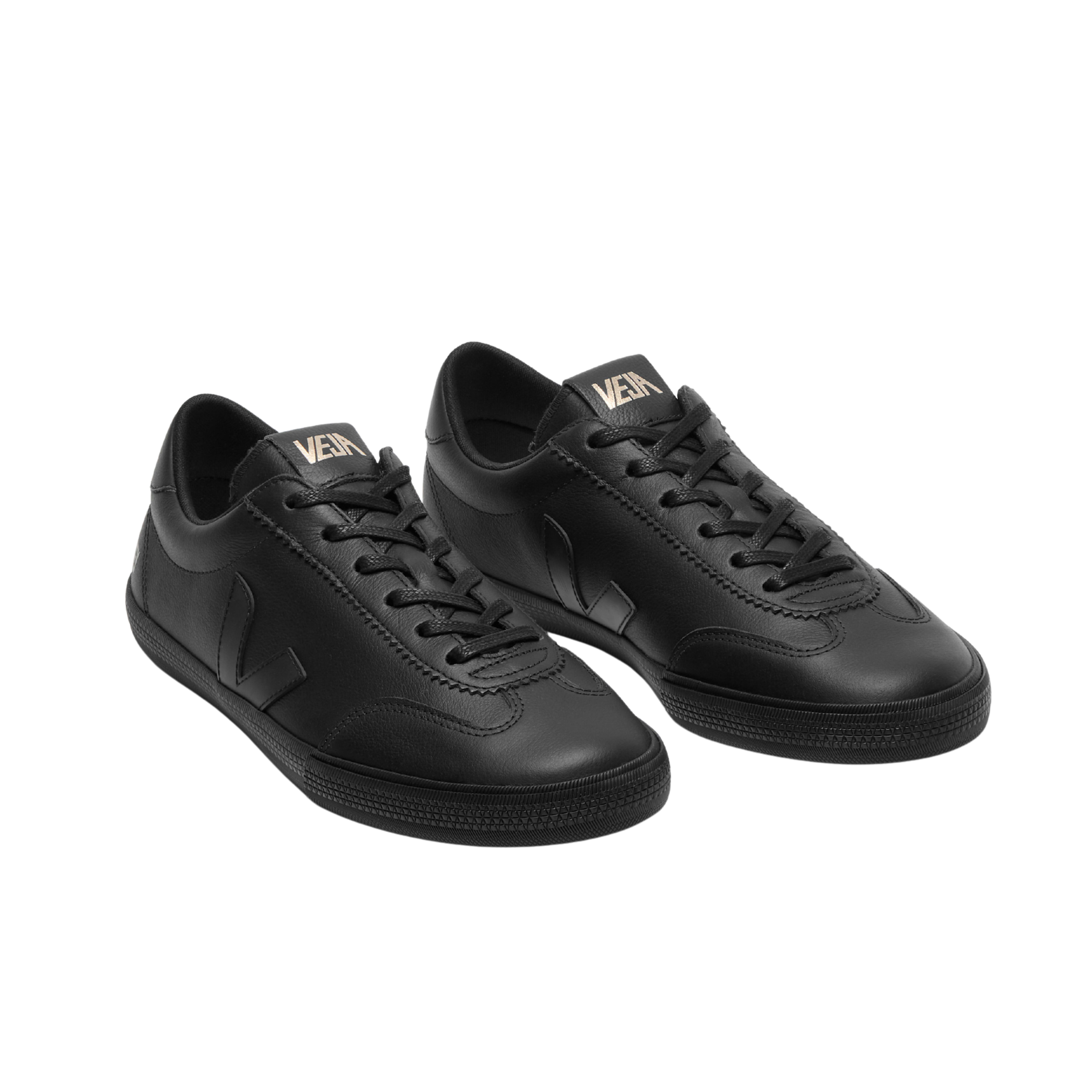 Veja Women Volley - Leather Full Black