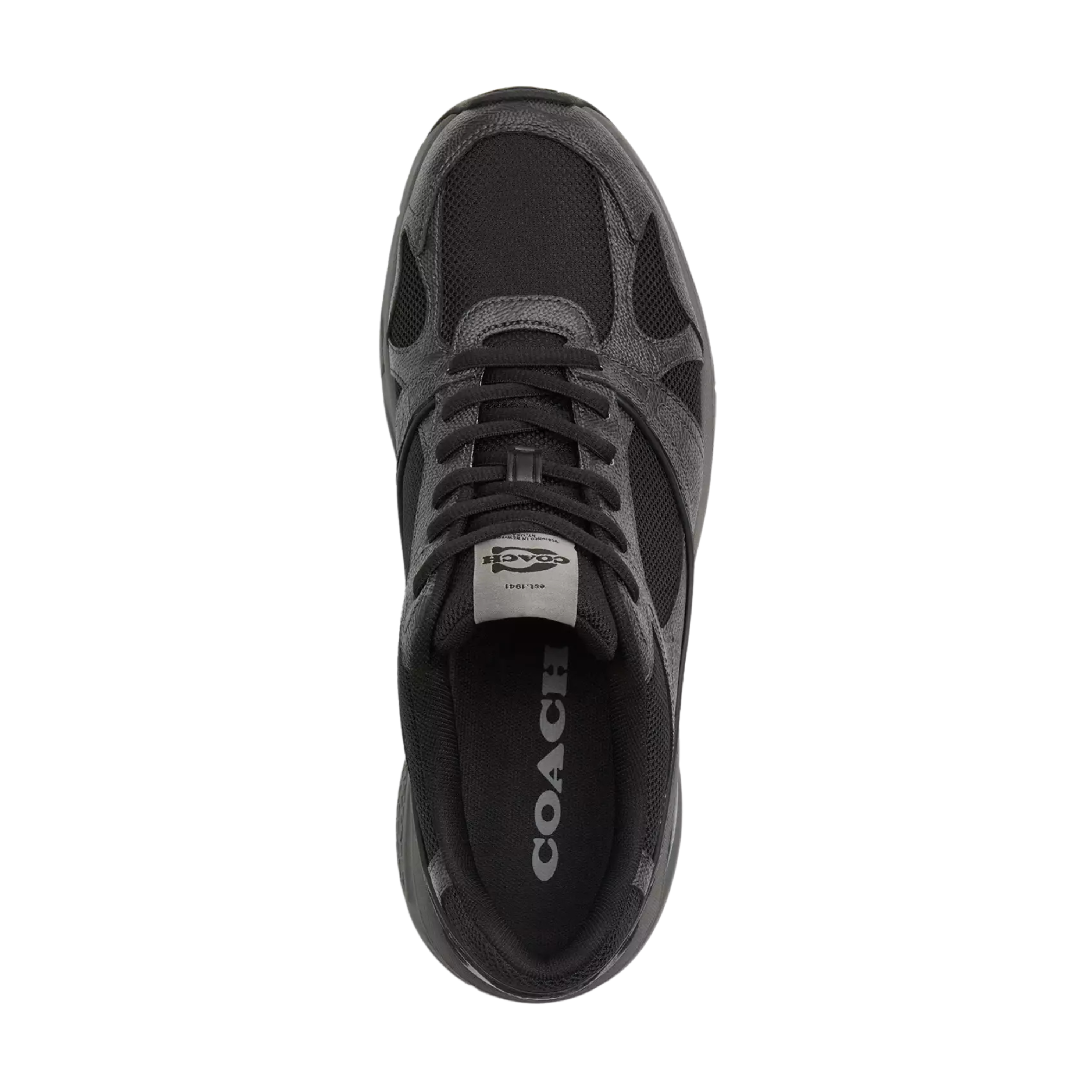 Coach Men's Sport Sneaker - Charcoal Black