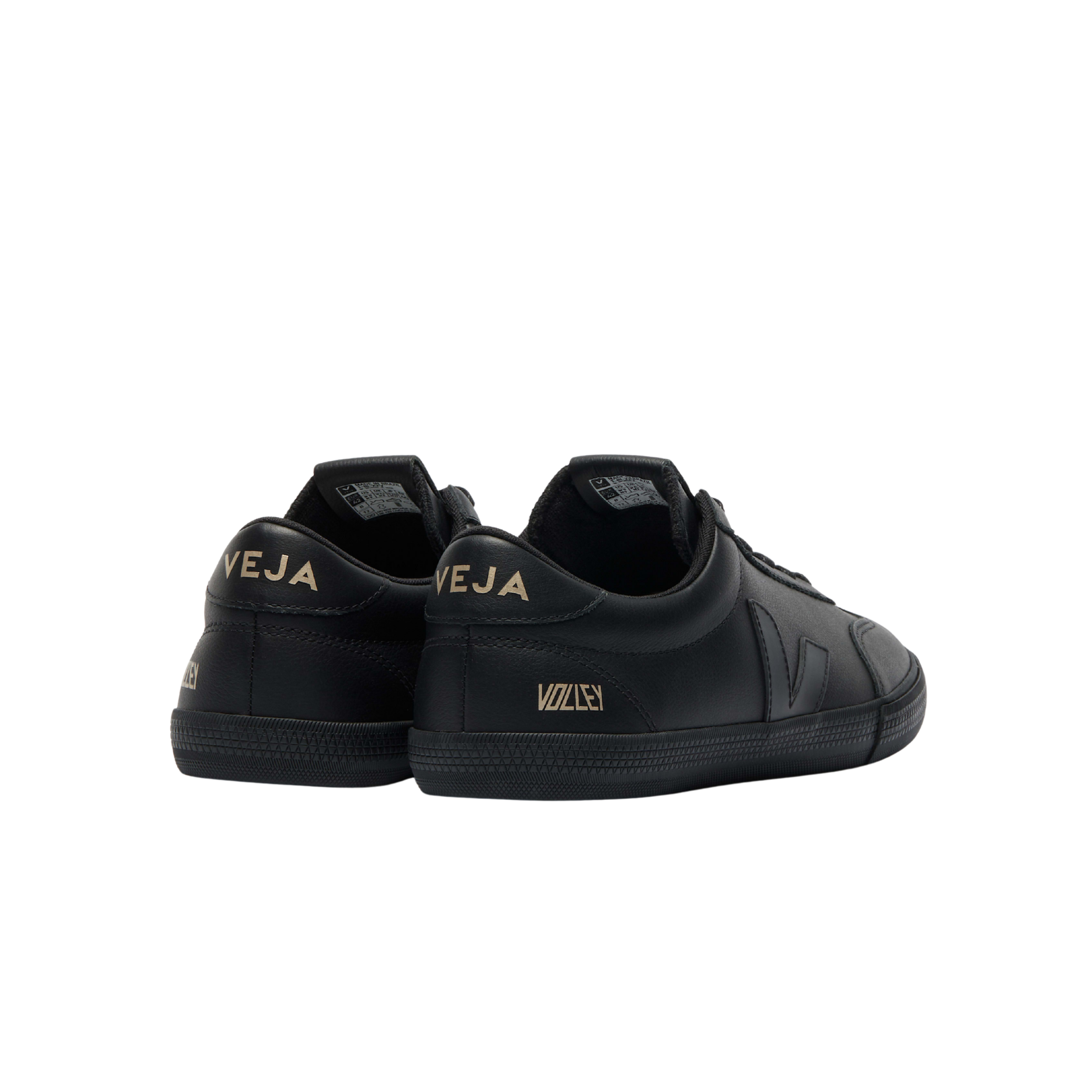 Veja Women Volley - Leather Full Black